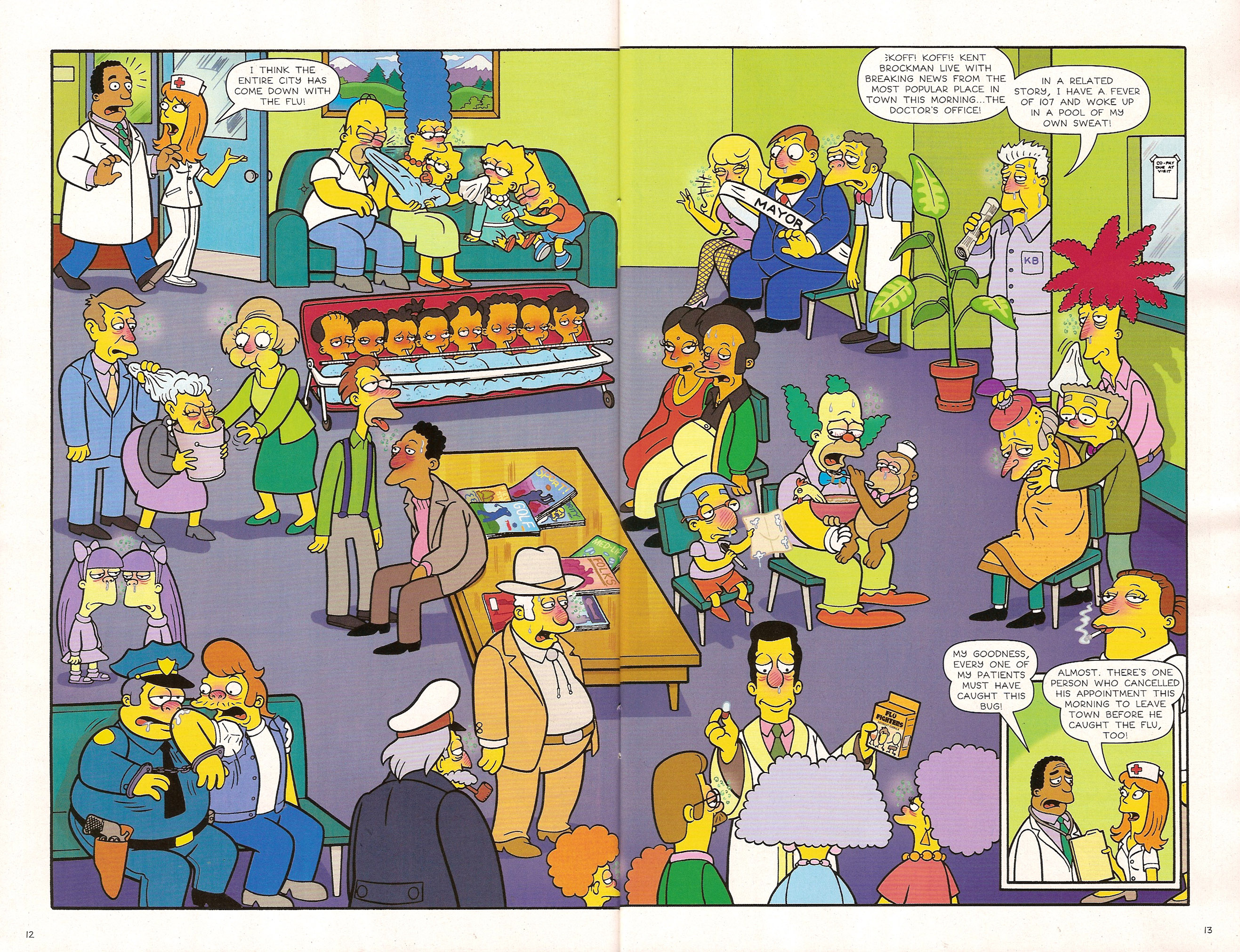 Read online The Simpsons Winter Wingding comic -  Issue #5 - 14