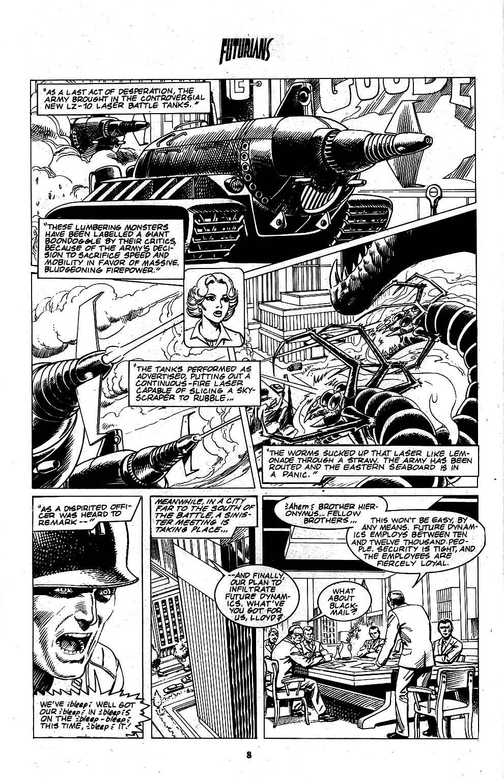 Read online Futurians comic -  Issue # Full - 8