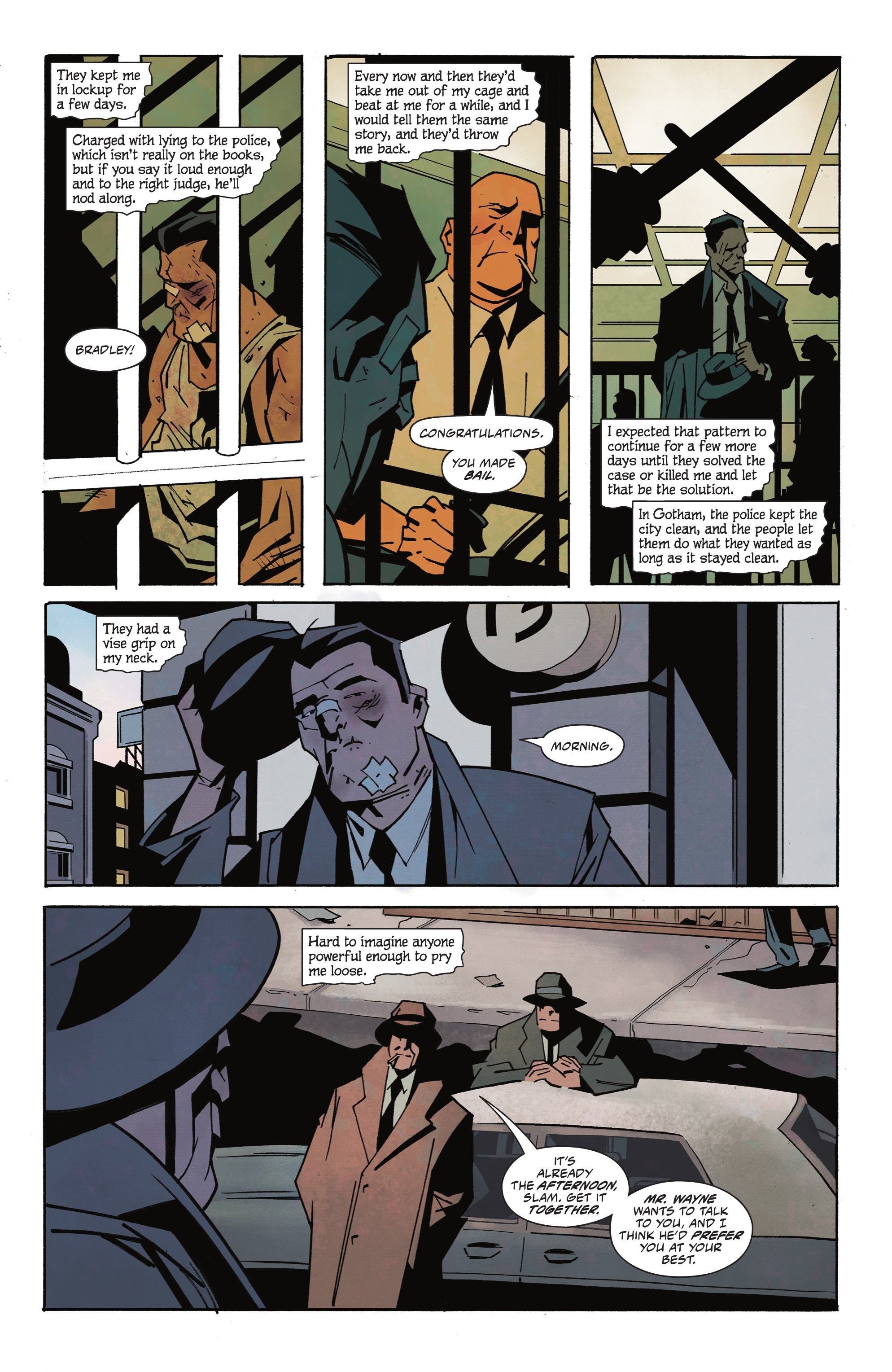 Read online Gotham City: Year One comic -  Issue #4 - 6