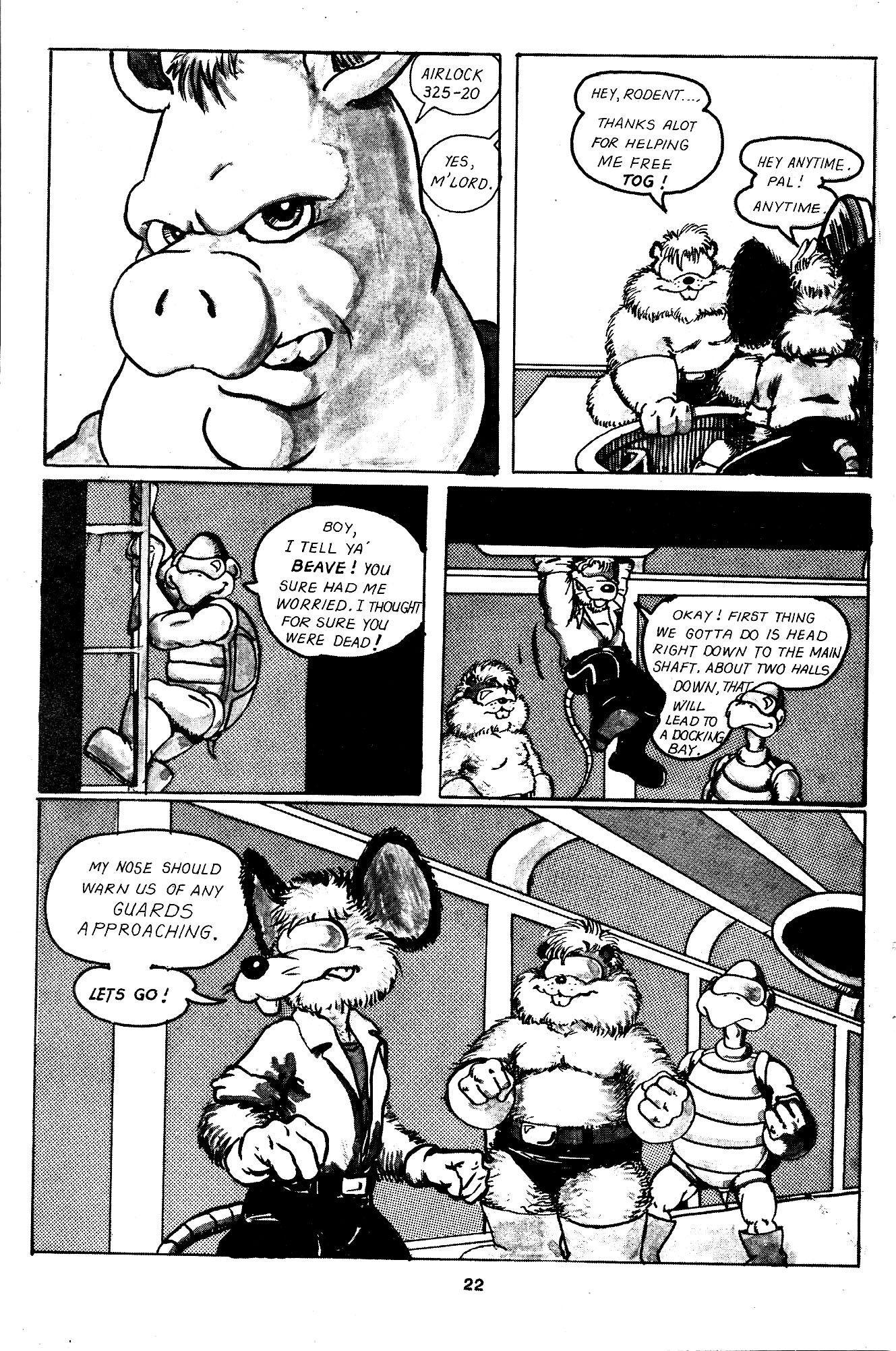 Read online Space Beaver comic -  Issue #1 - 24