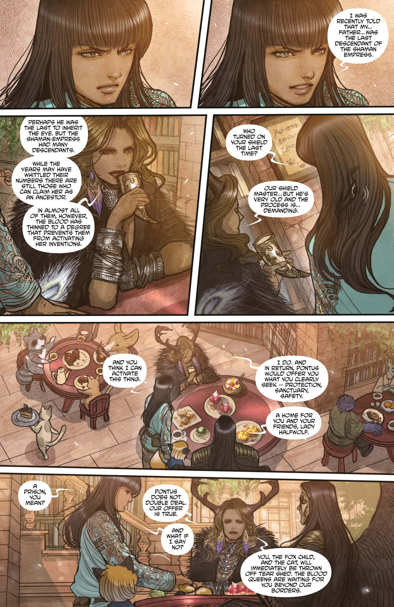 Read online Monstress comic -  Issue #13 - 27