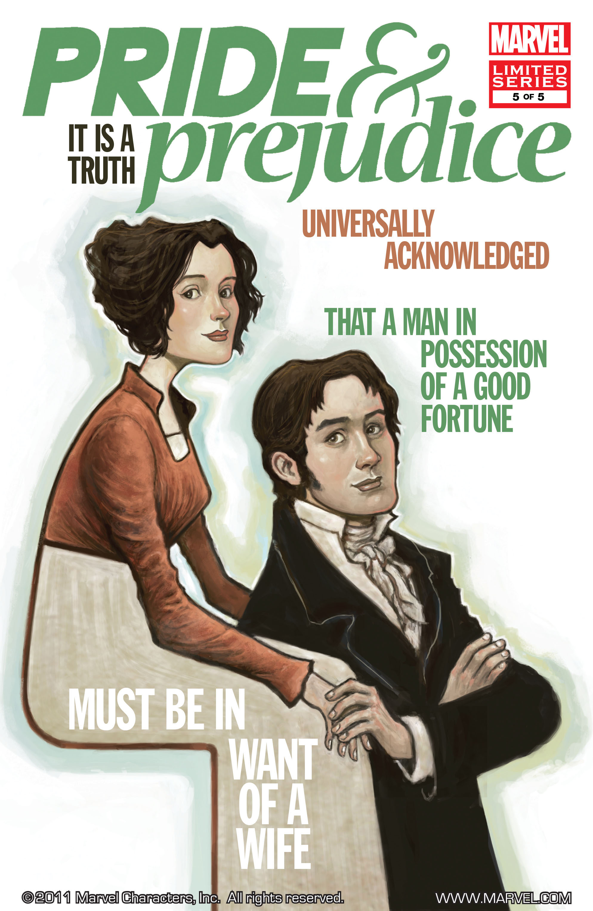 Read online Pride & Prejudice (2009) comic -  Issue #5 - 1