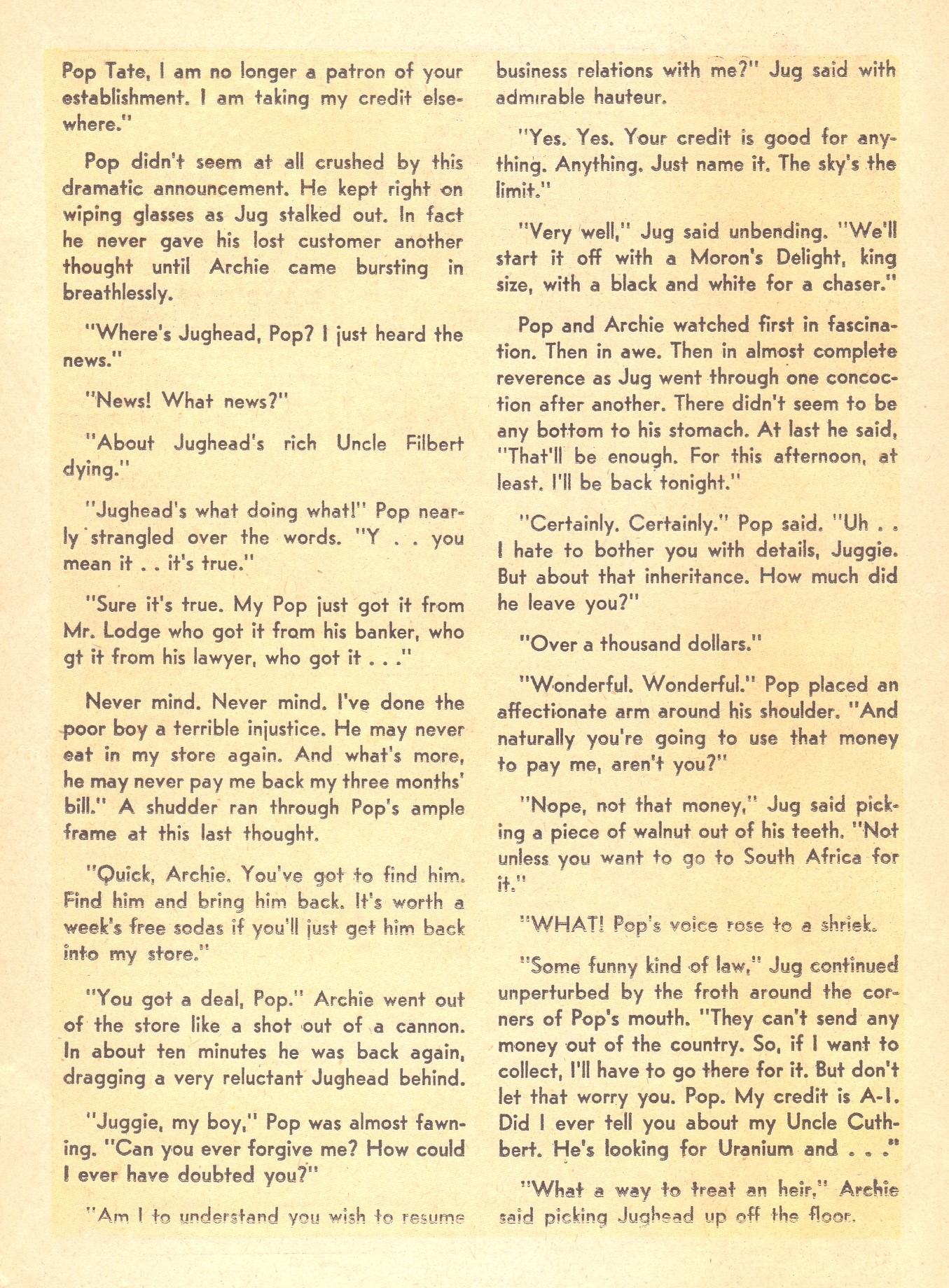 Read online Archie's Pal Jughead comic -  Issue #30 - 20