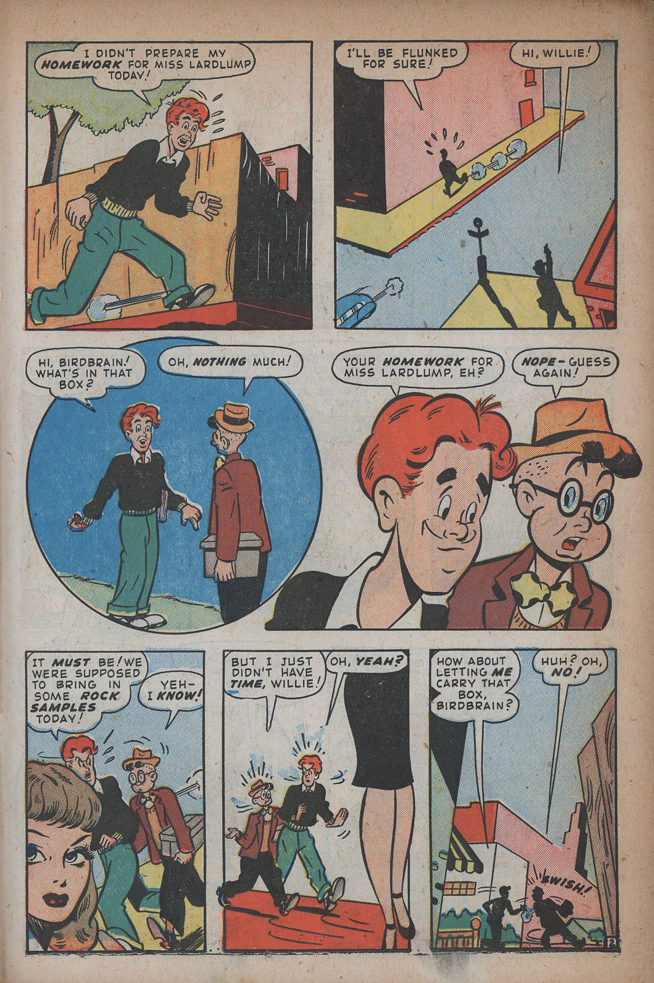Read online Willie Comics (1946) comic -  Issue #13 - 29