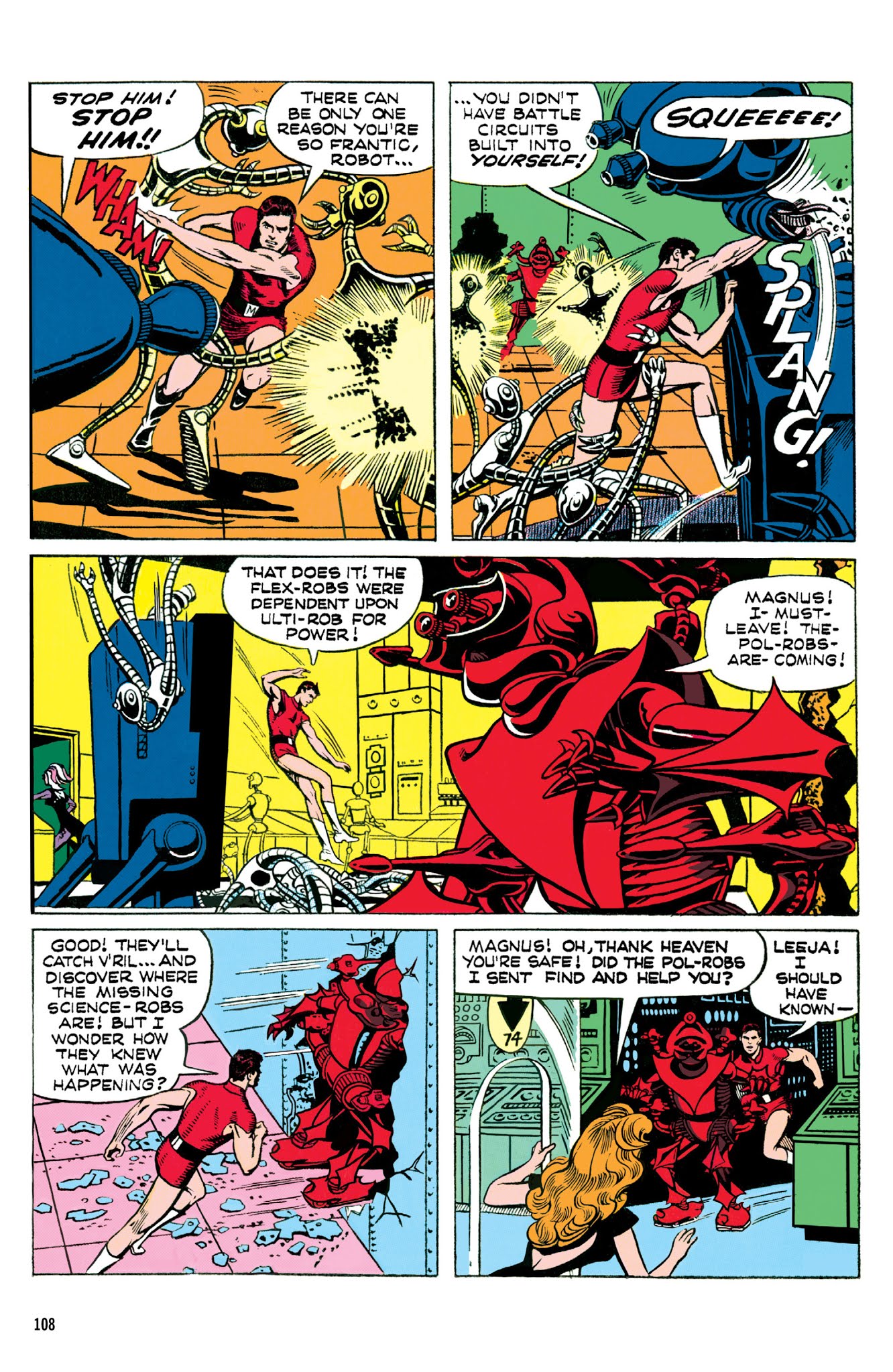 Read online Magnus, Robot Fighter Archives comic -  Issue # TPB 3 (Part 2) - 10