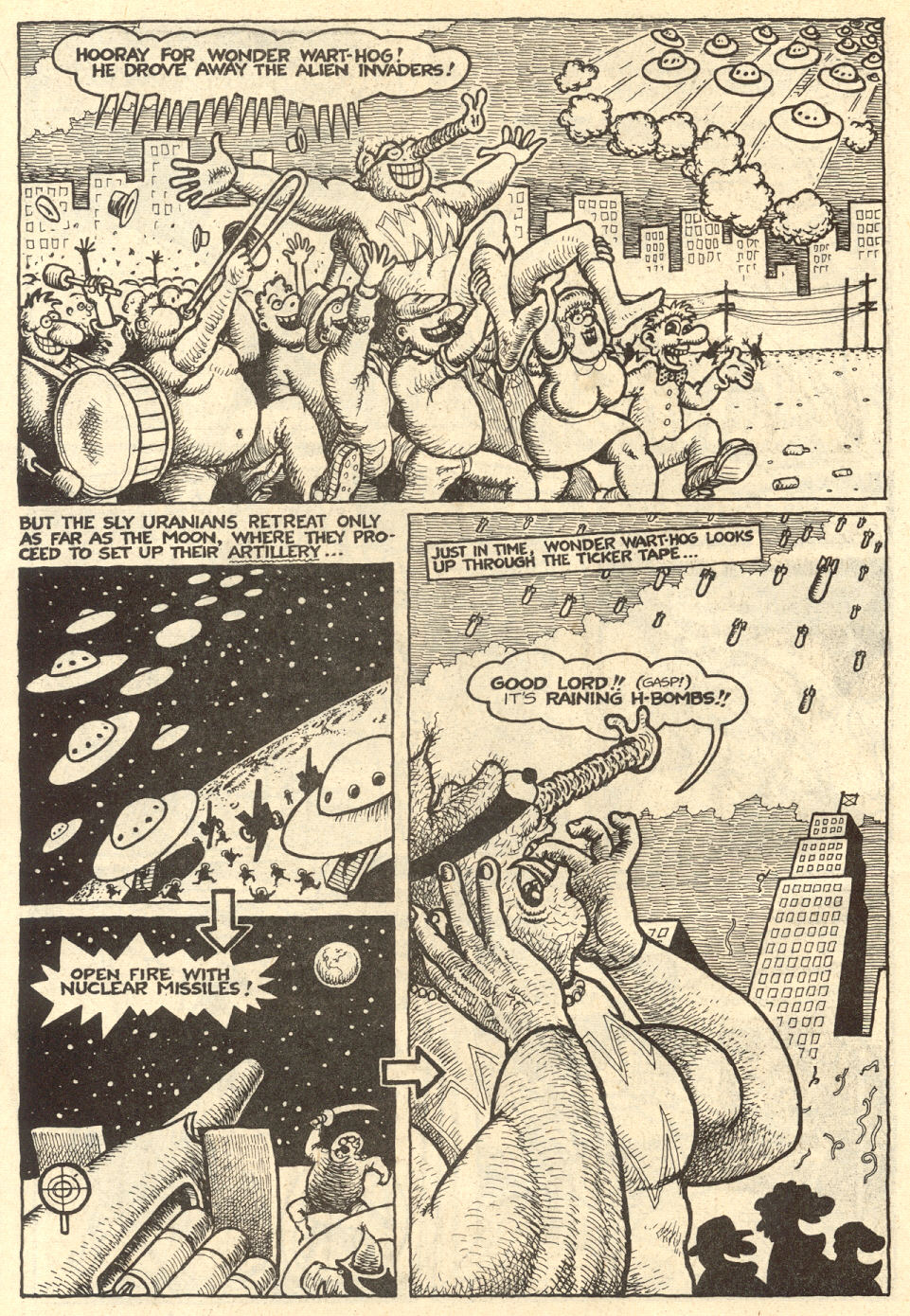 Read online Hydrogen Bomb Funnies comic -  Issue # Full - 15