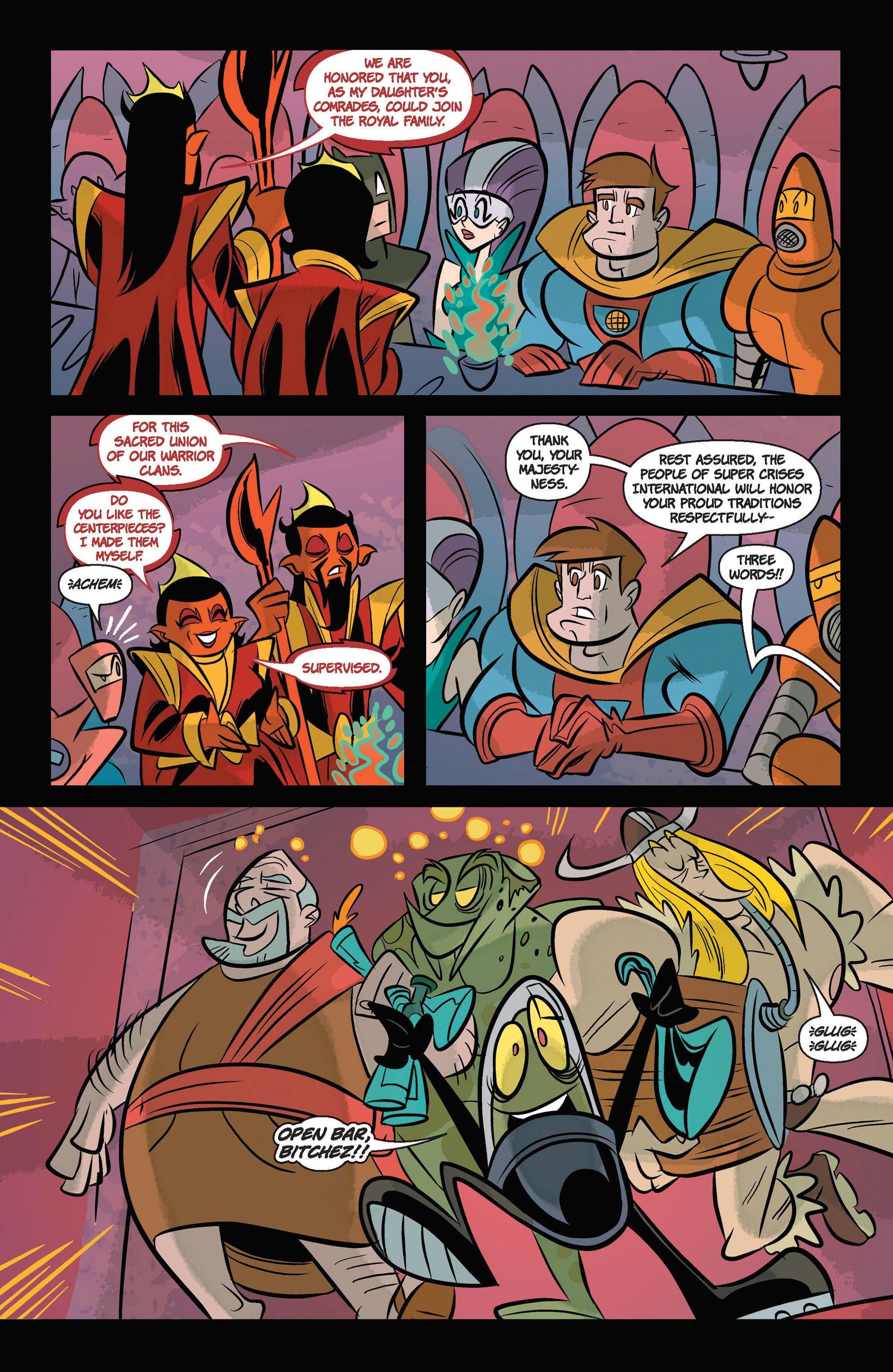 Read online Super Human Resources comic -  Issue #3 - 19