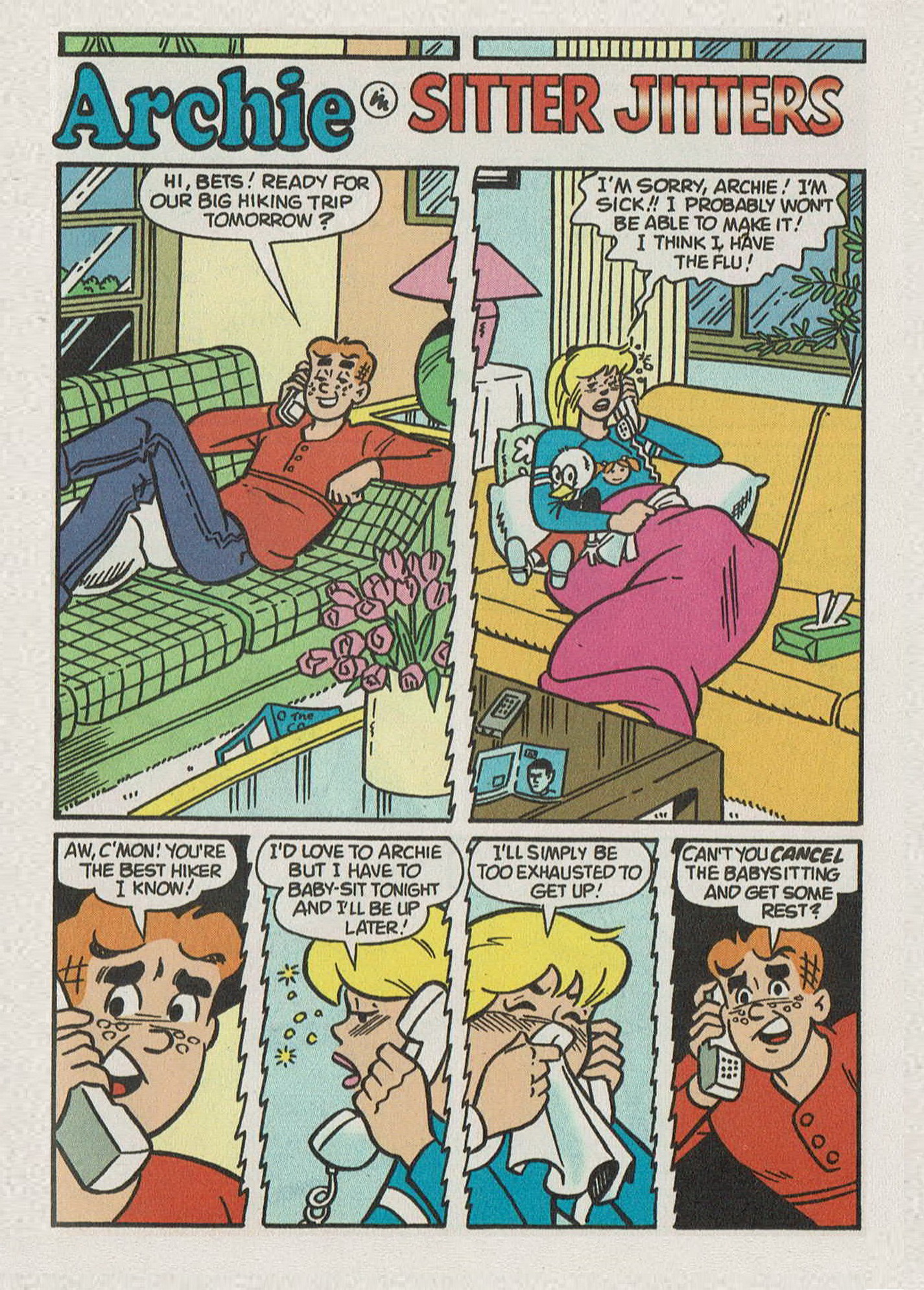 Read online Archie's Double Digest Magazine comic -  Issue #173 - 134