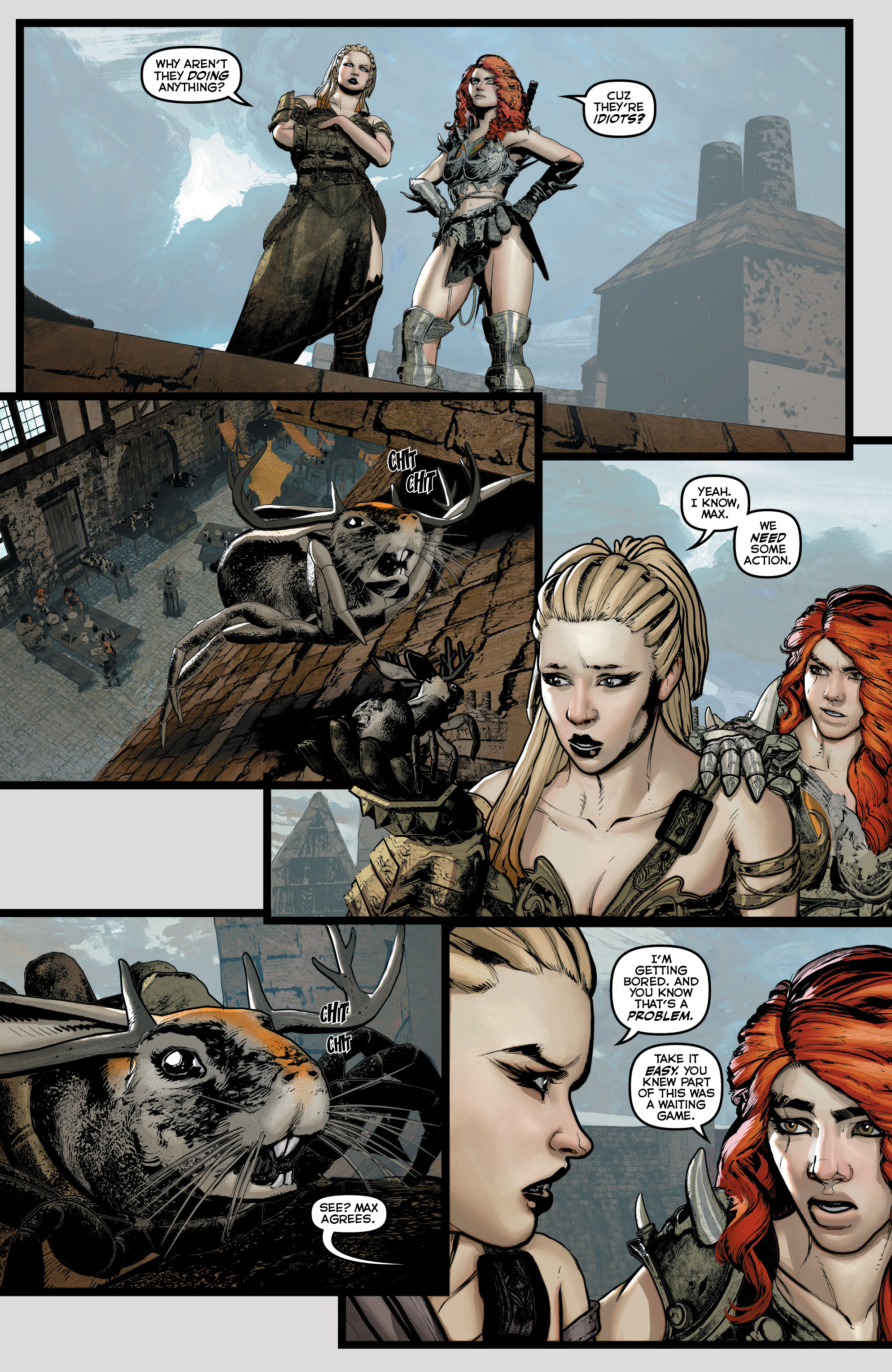 Read online The Last Barbarians comic -  Issue #2 - 17
