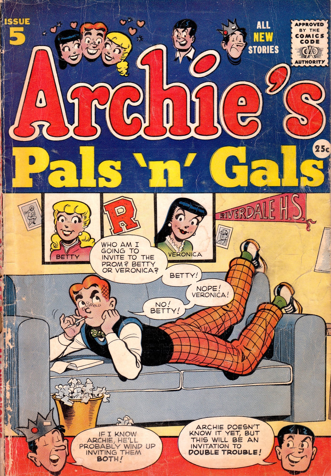 Read online Archie's Pals 'N' Gals (1952) comic -  Issue #5 - 1
