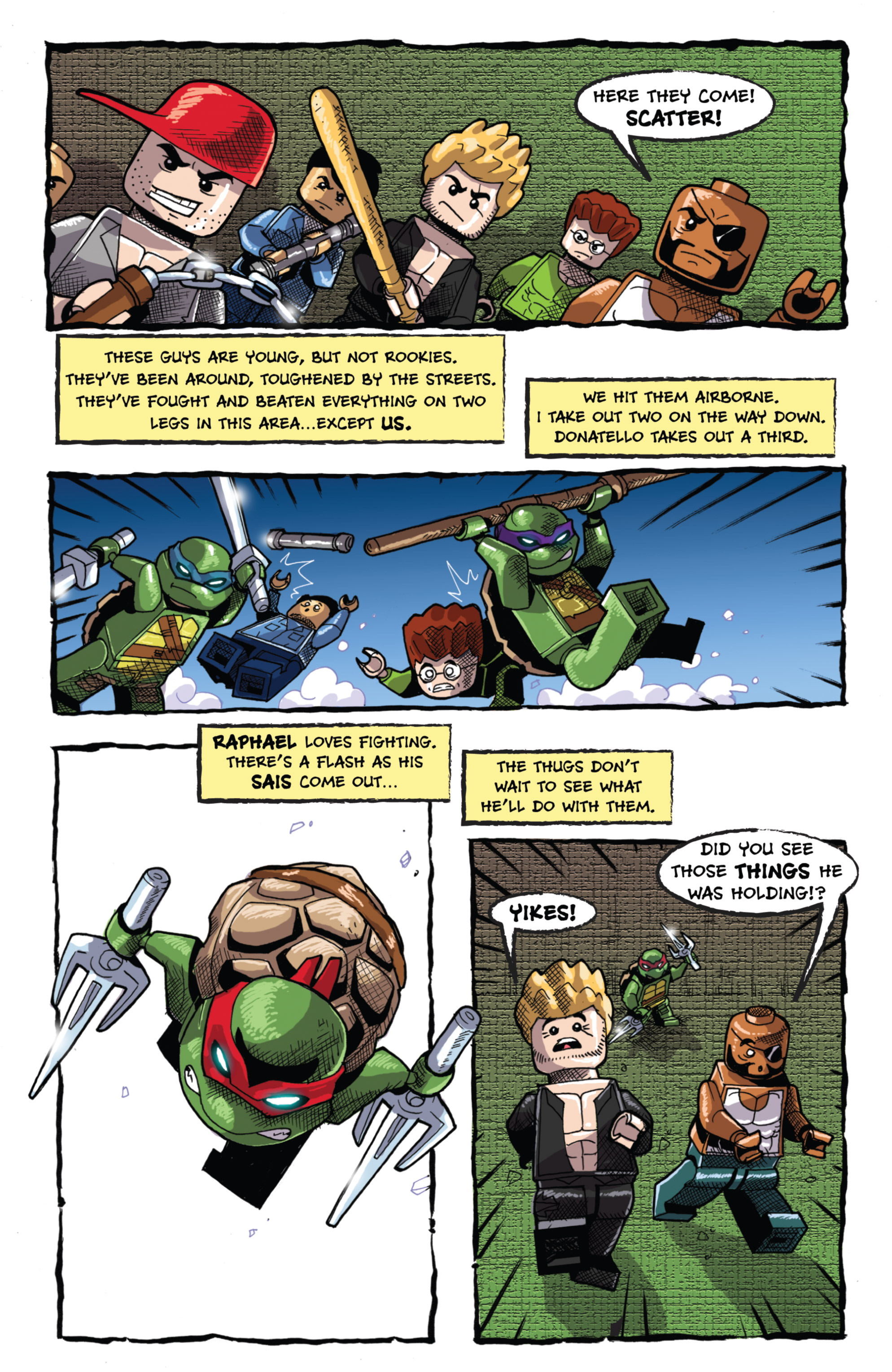 Read online Teenage Mutant Ninja Turtles New Animated Adventures comic -  Issue #12 - 22