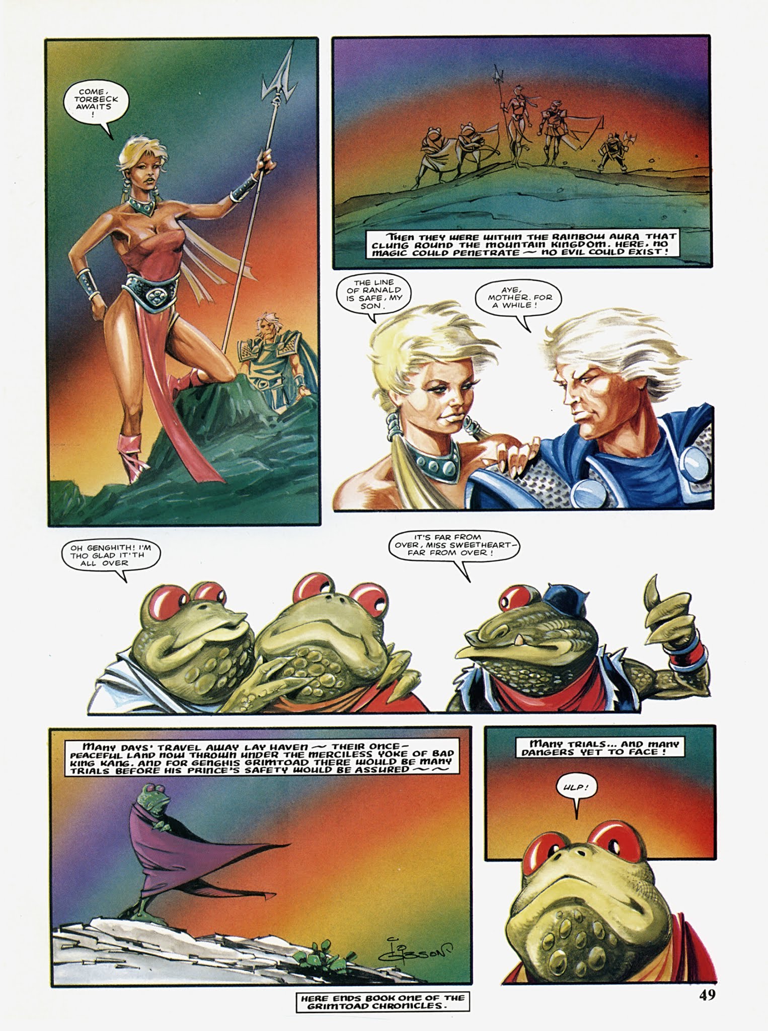 Read online The Chronicles of Genghis Grimtoad comic -  Issue # Full - 48