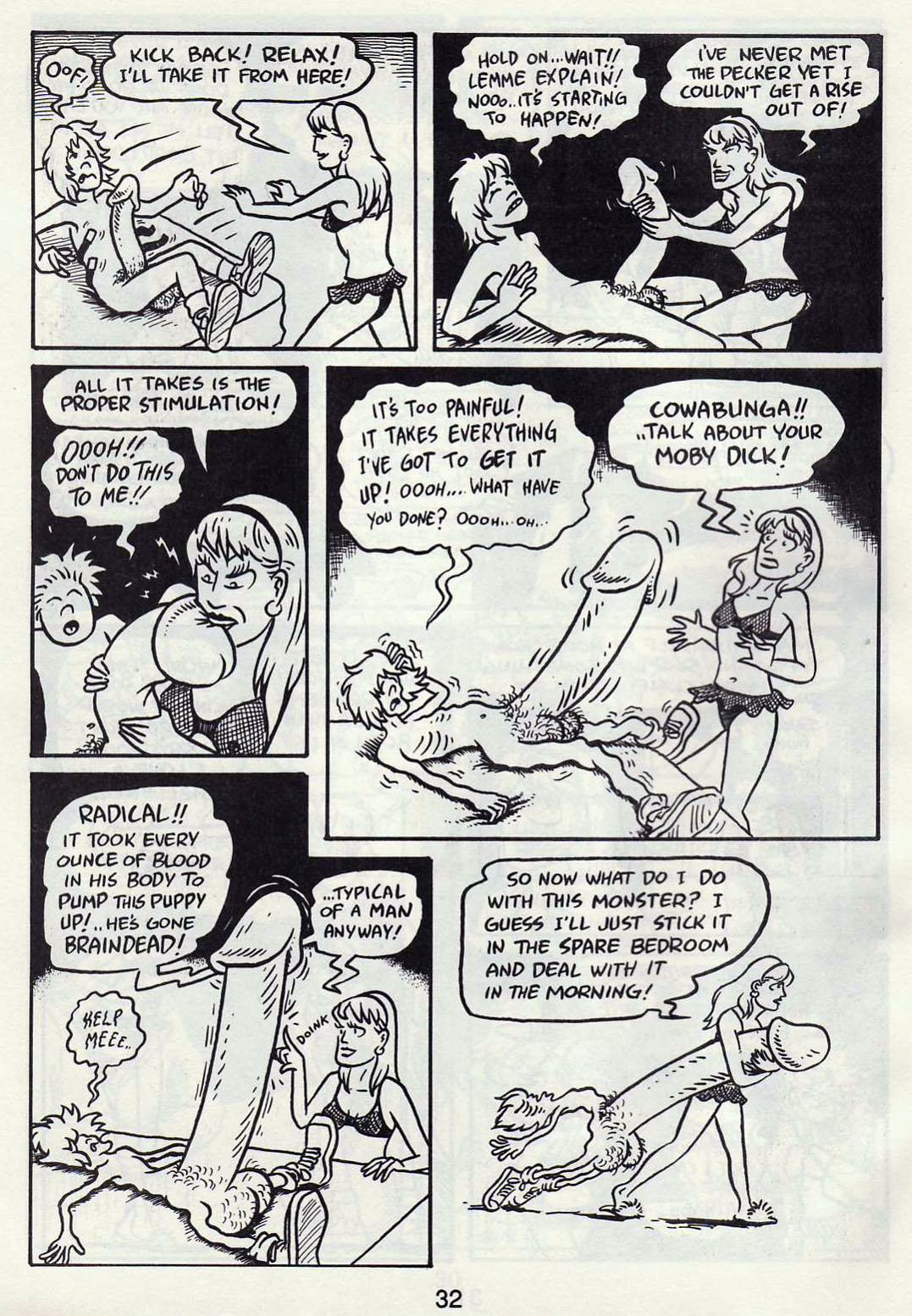 Read online Rip Off Comix comic -  Issue #29 - 33