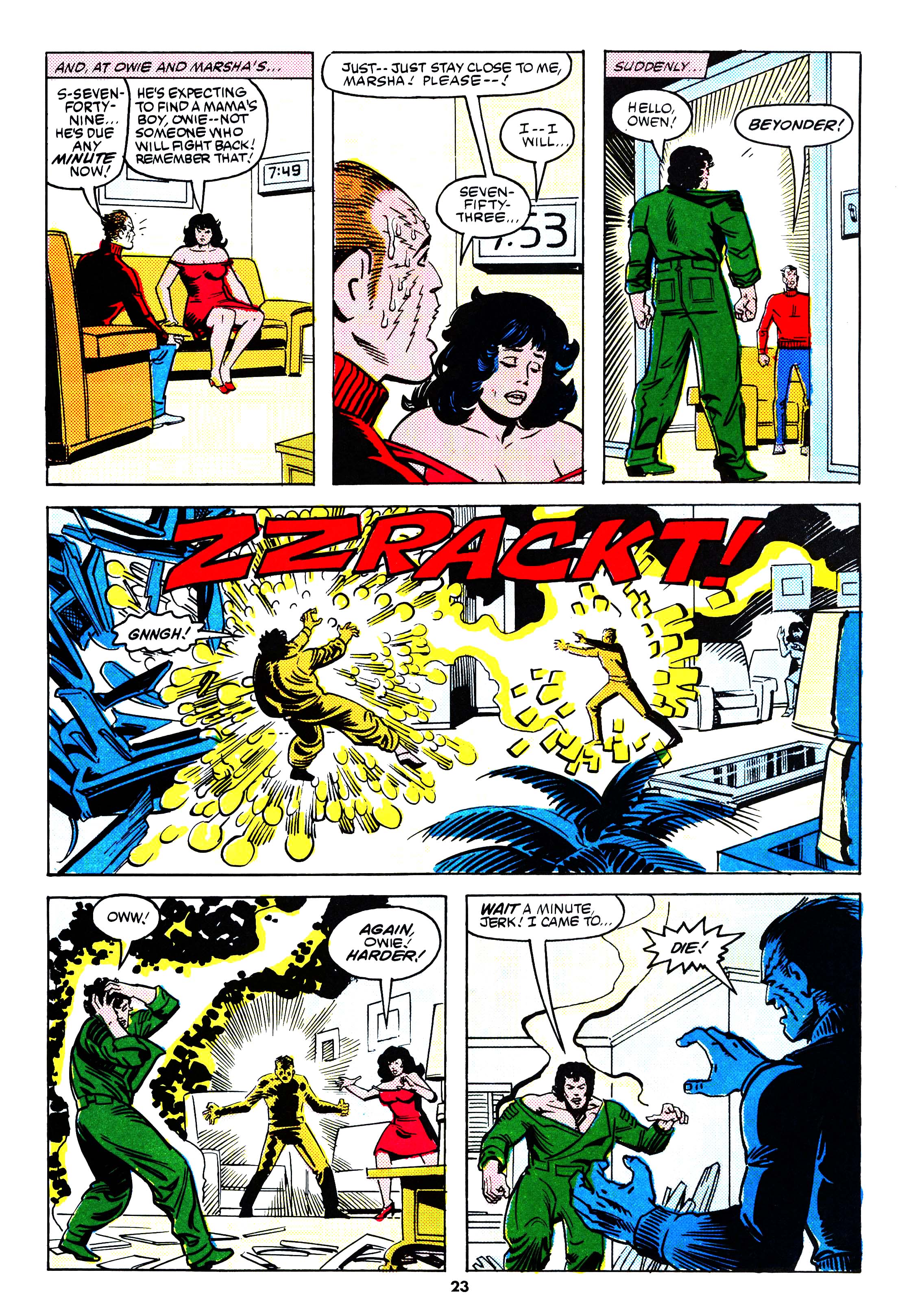Read online Secret Wars (1985) comic -  Issue #73 - 23