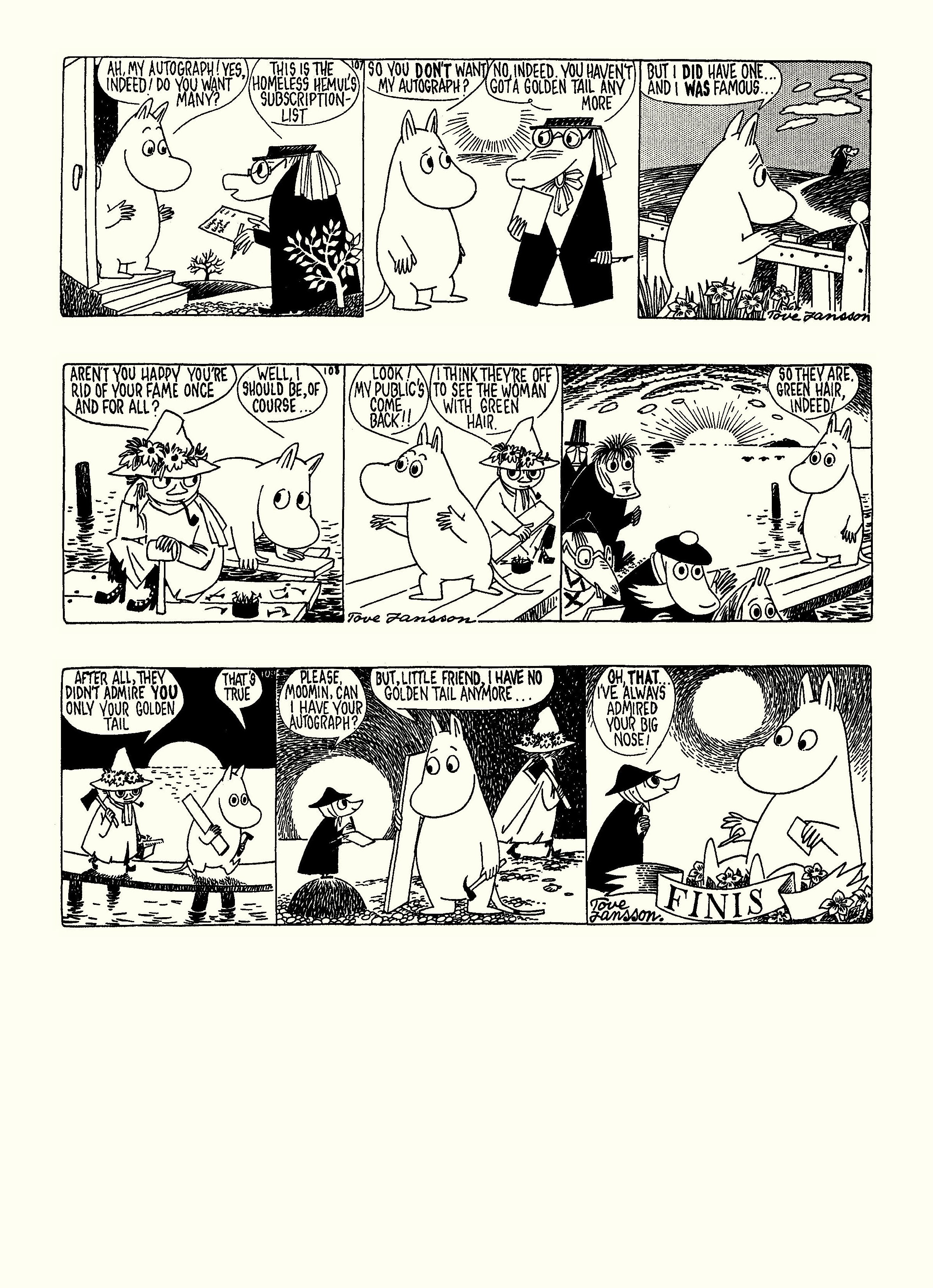 Read online Moomin: The Complete Tove Jansson Comic Strip comic -  Issue # TPB 4 - 106