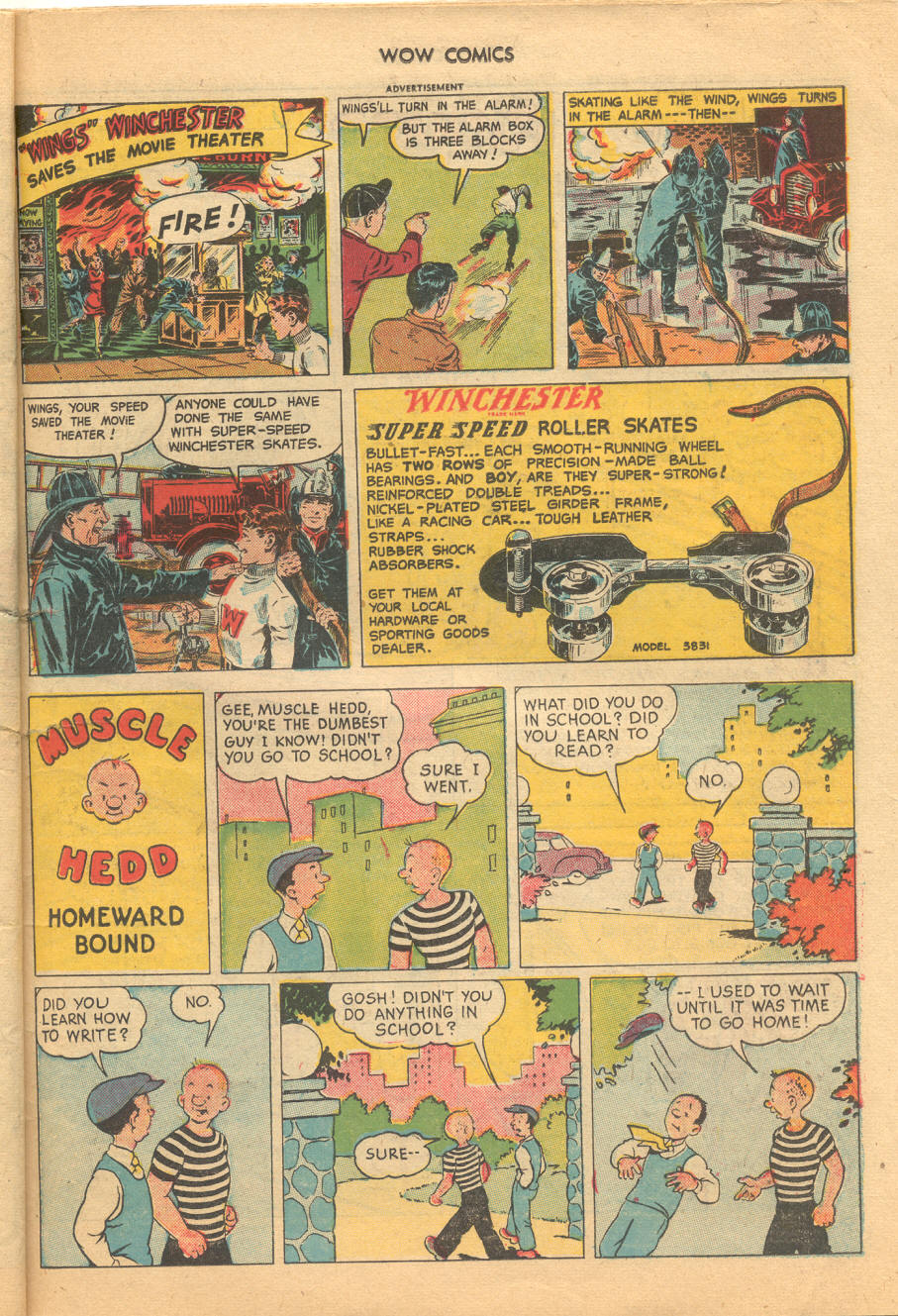 Read online Wow Comics comic -  Issue #56 - 39