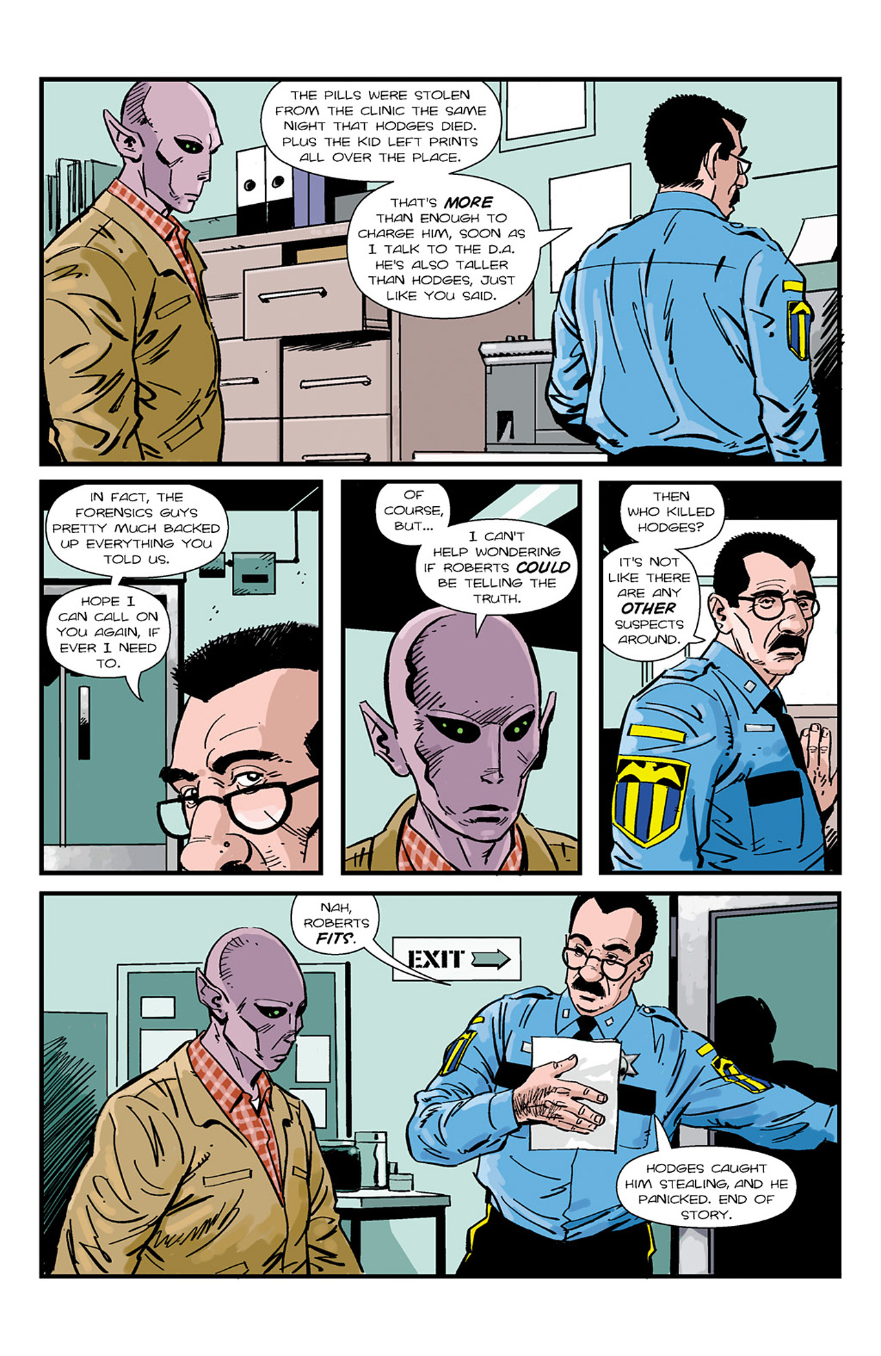 Read online Resident Alien comic -  Issue #1 - 19