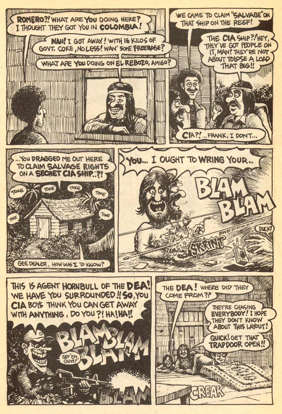 Read online Rip Off Comix comic -  Issue #7 - 7