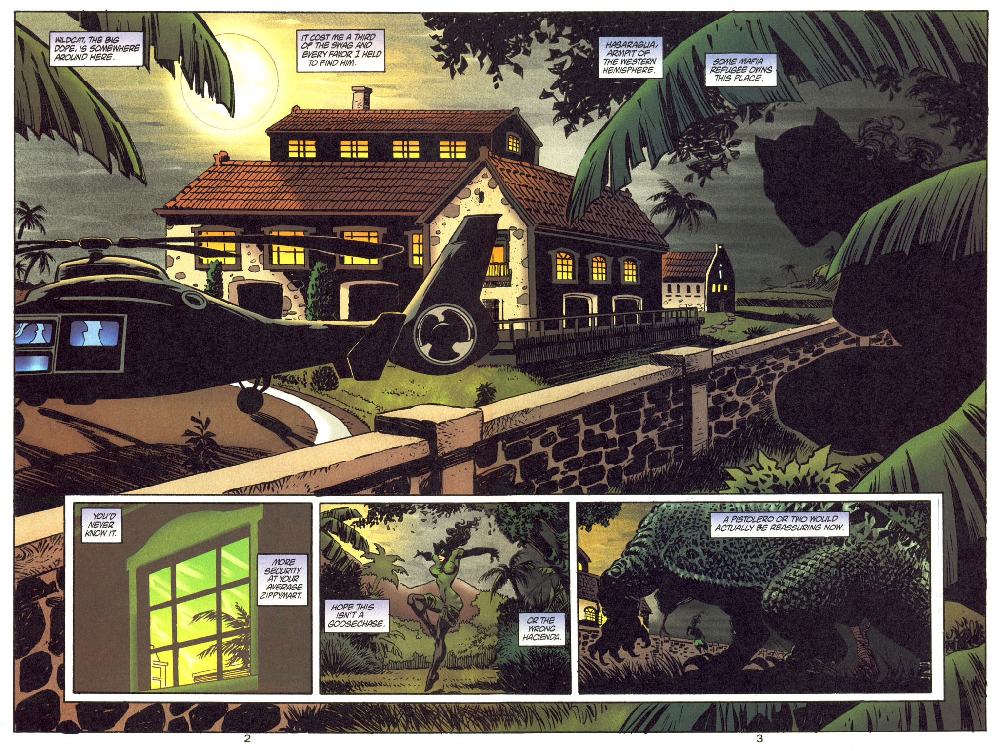 Read online Catwoman/Wildcat comic -  Issue #4 - 3
