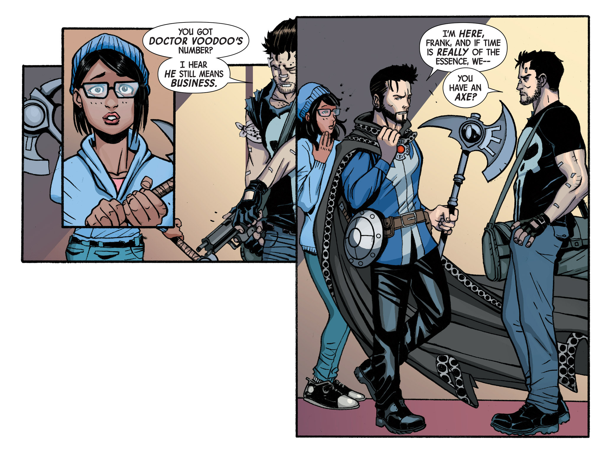 Read online Doctor Strange/Punisher: Magic Bullets Infinite Comic comic -  Issue #2 - 38