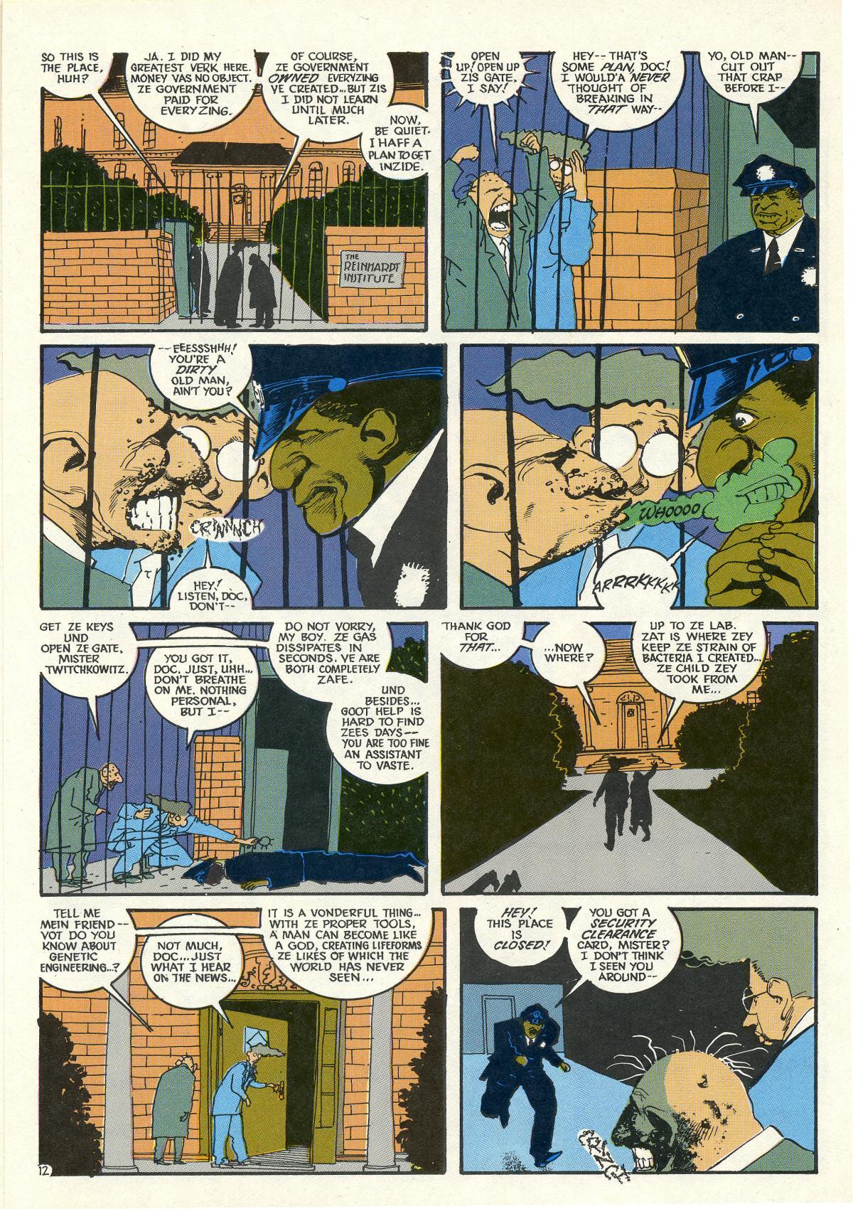 Read online The Shadow (1987) comic -  Issue #12 - 16