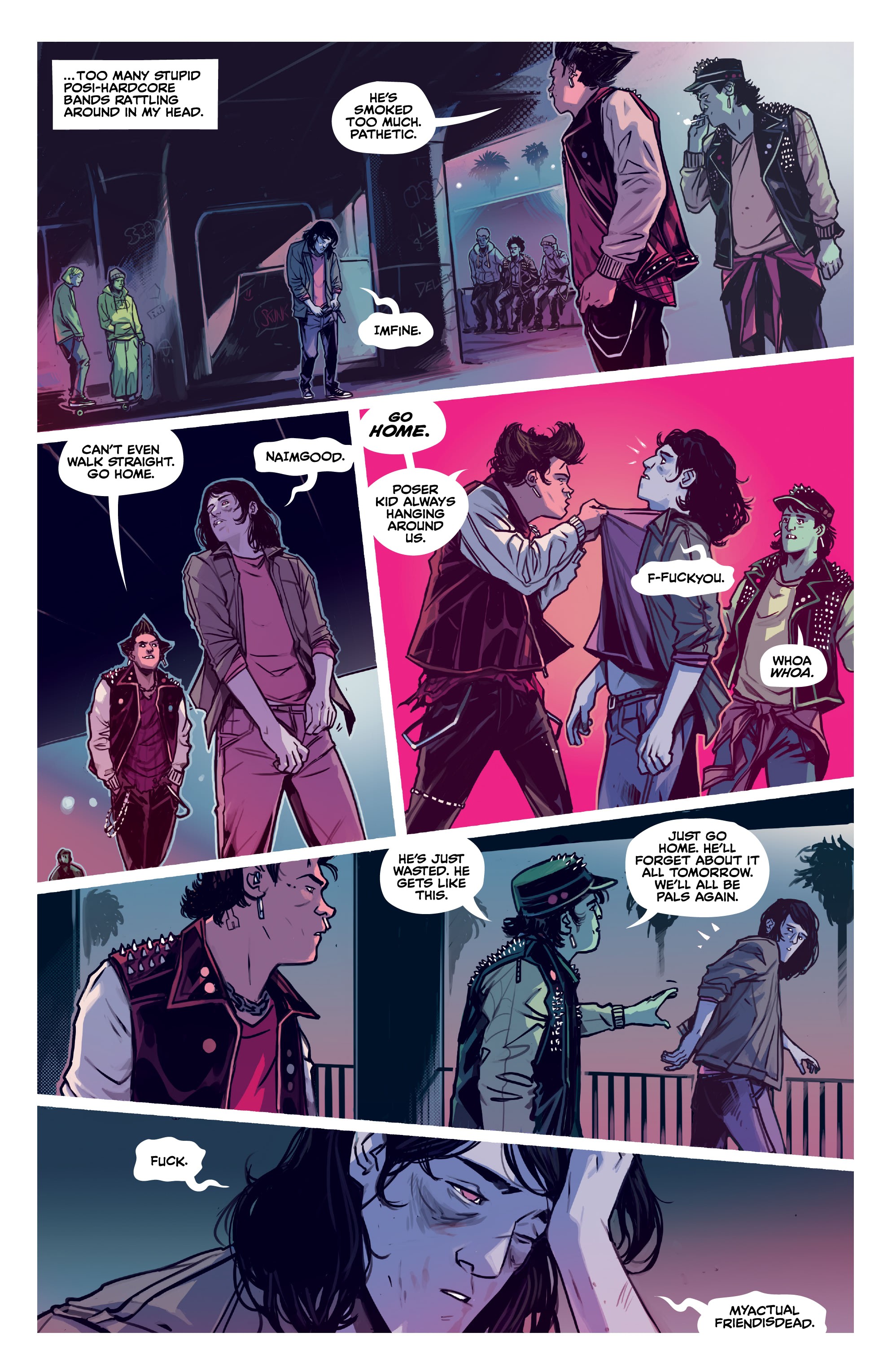 Read online Home Sick Pilots comic -  Issue #5 - 4