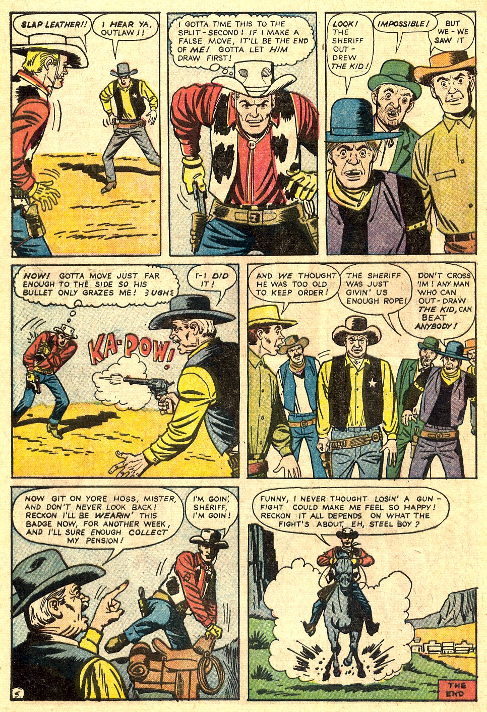 Read online Kid Colt Outlaw comic -  Issue #110 - 32