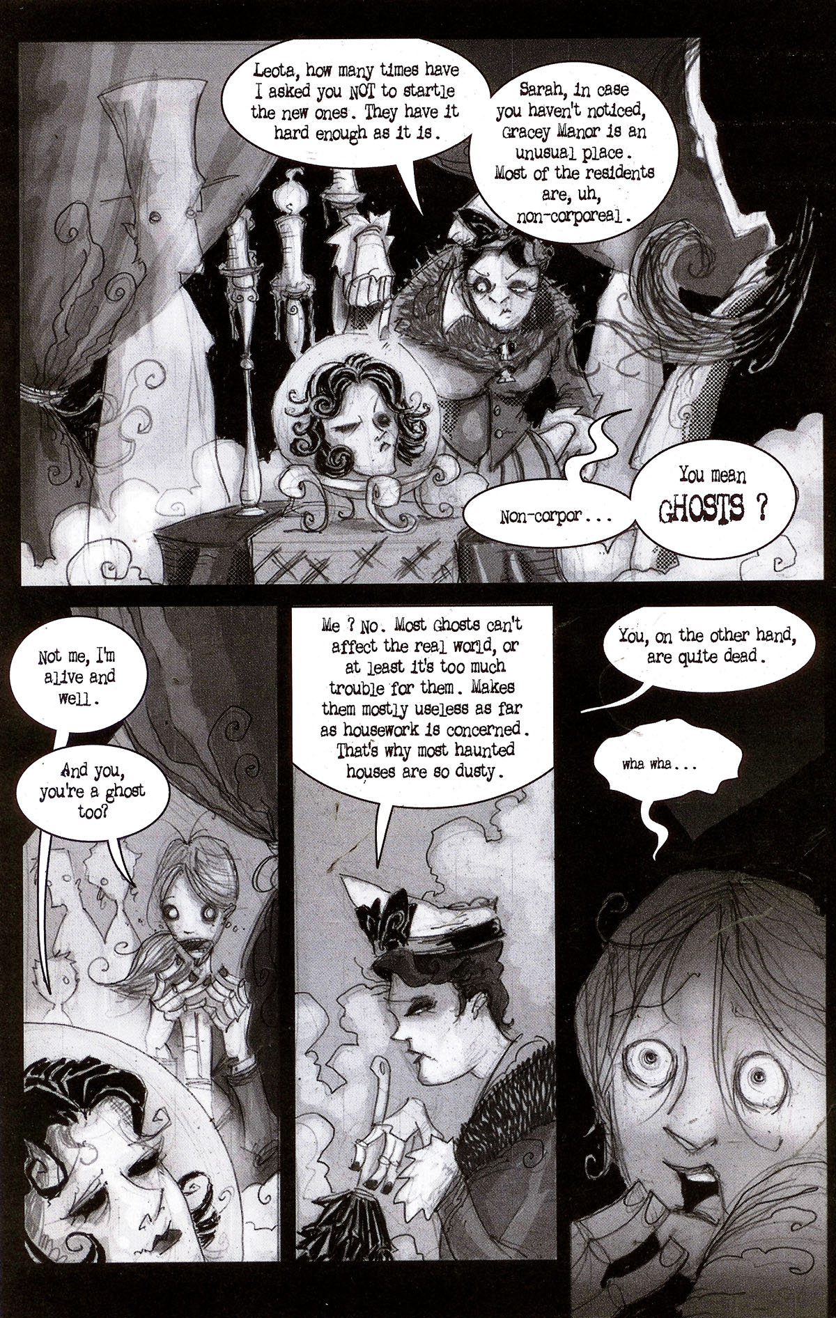 Read online Haunted Mansion comic -  Issue #4 - 6