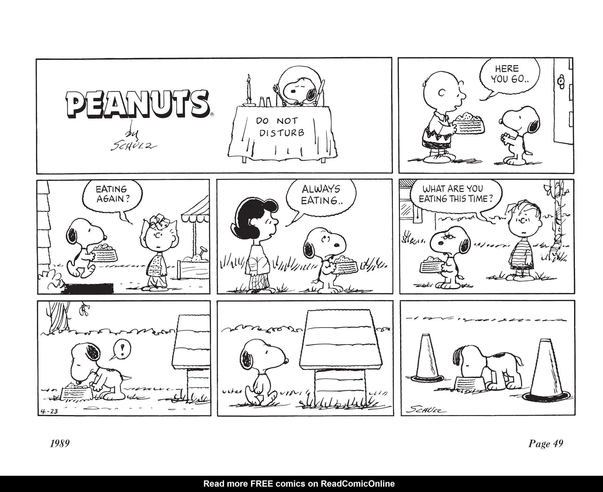 Read online The Complete Peanuts comic -  Issue # TPB 20 - 64