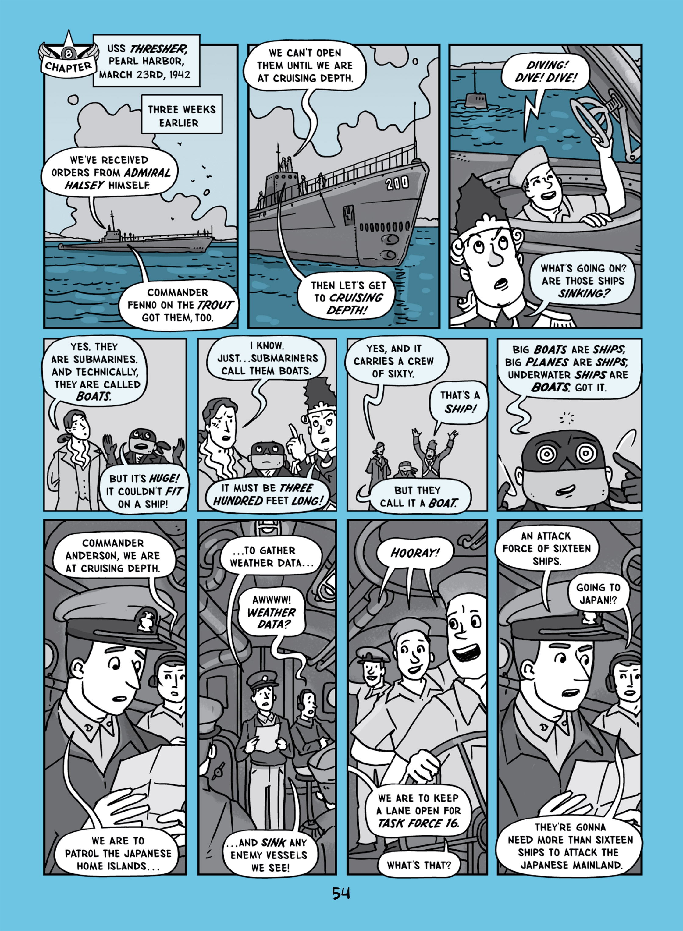 Read online Nathan Hale's Hazardous Tales comic -  Issue # TPB 7 - 54