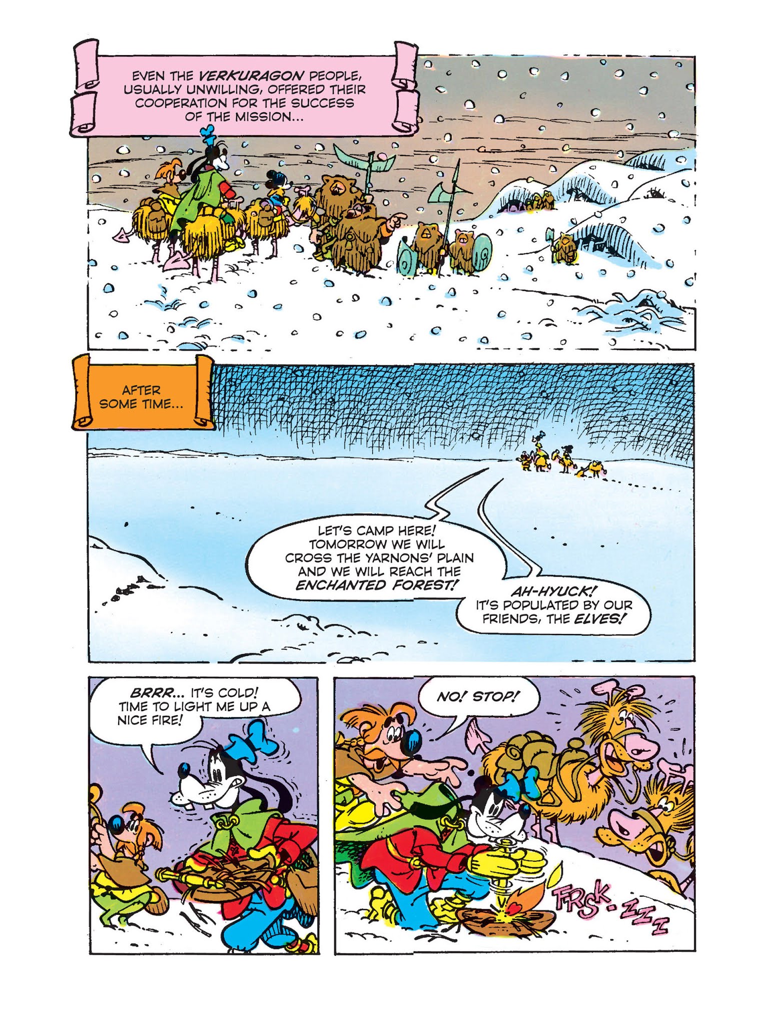Read online Mickey Mouse in the Sword of Ice comic -  Issue #4 - 28