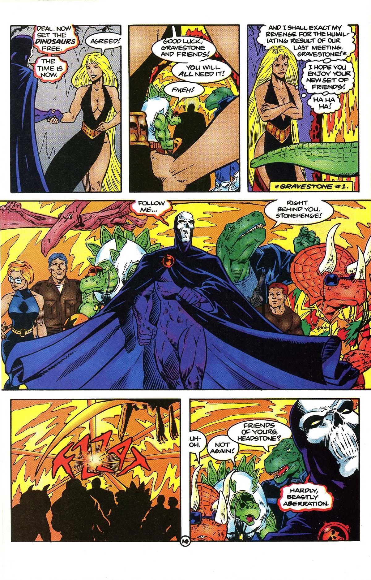 Read online Dinosaurs For Hire comic -  Issue #8 - 16