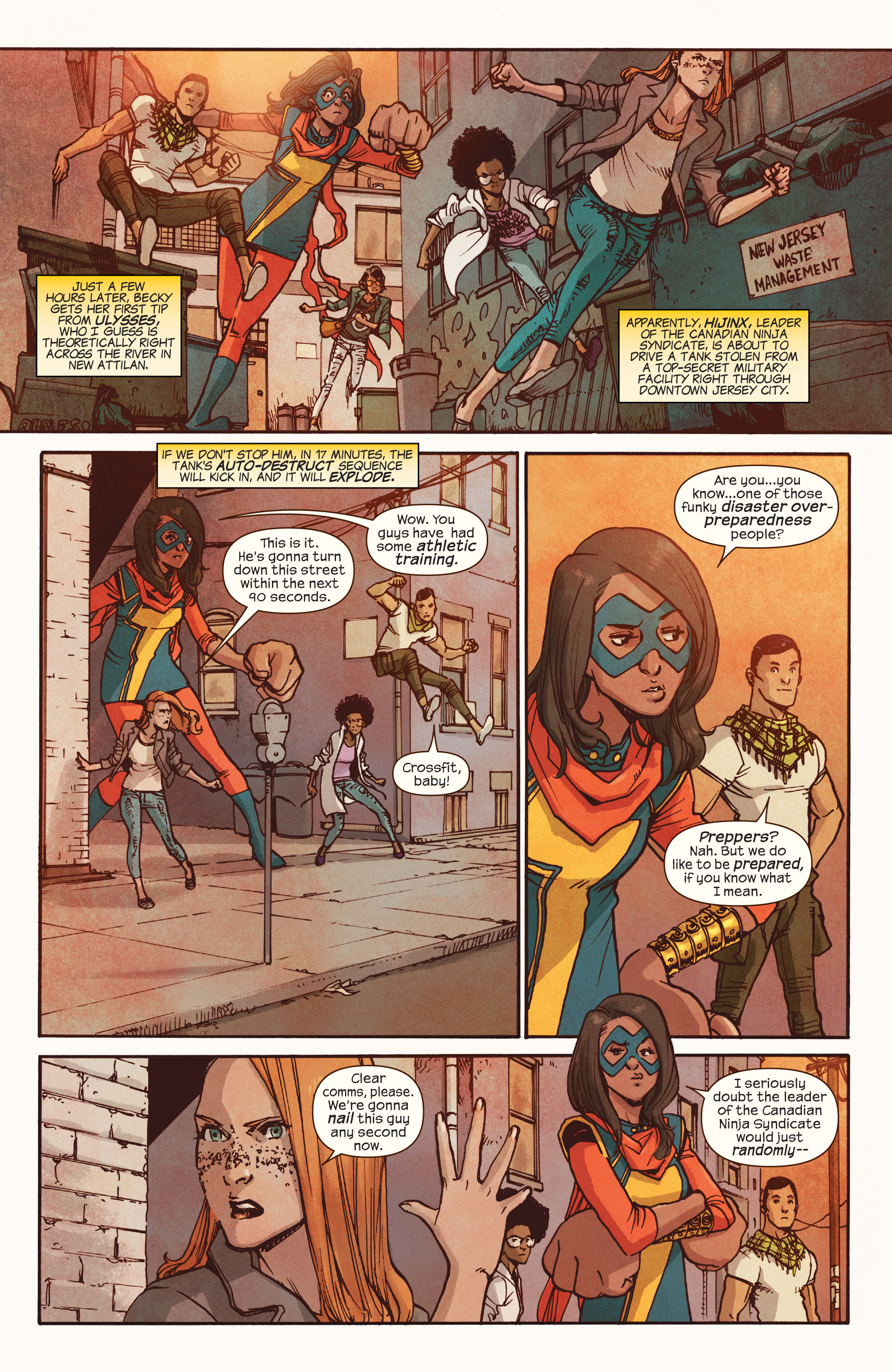 Read online Ms. Marvel (2016) comic -  Issue #8 - 12