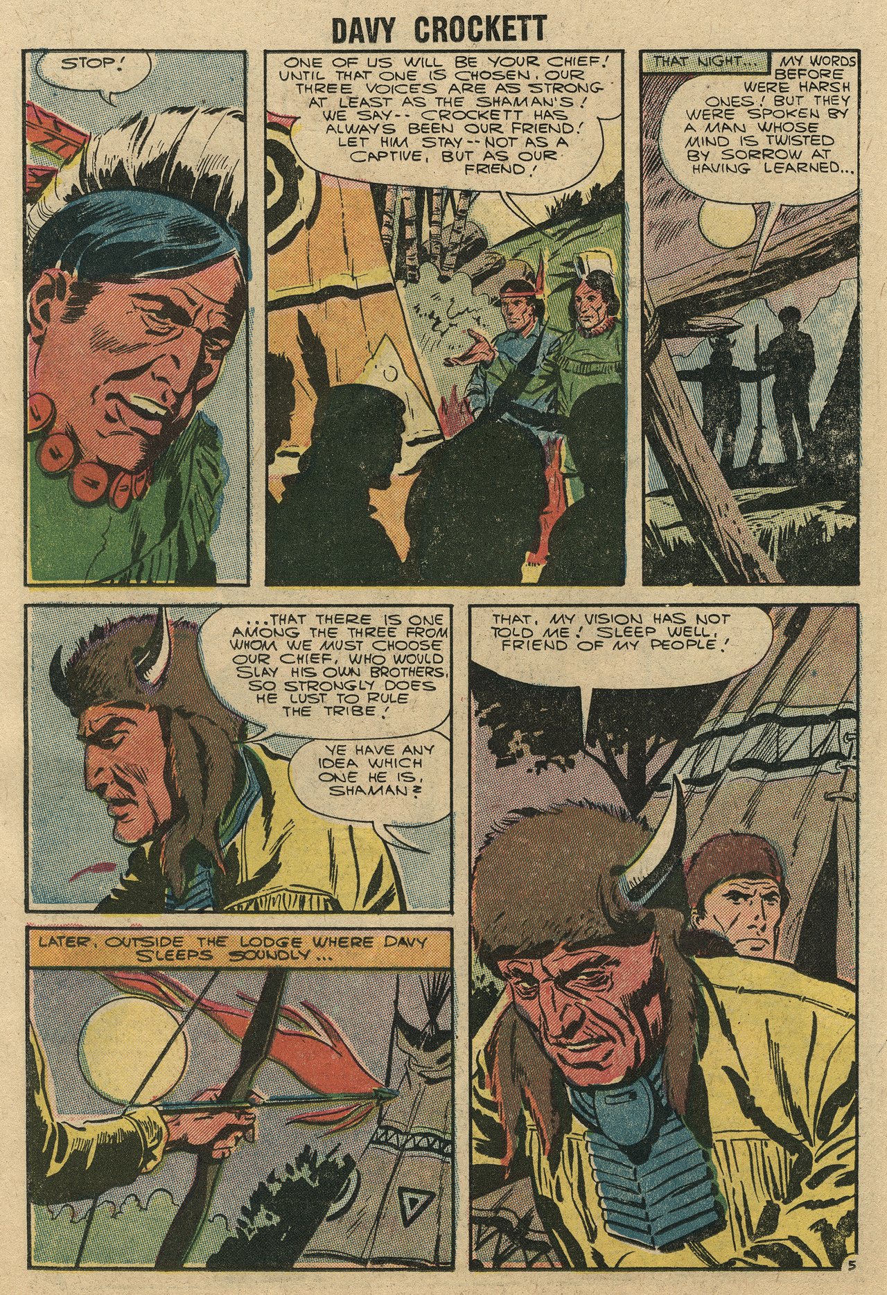 Read online Davy Crockett comic -  Issue #7 - 14