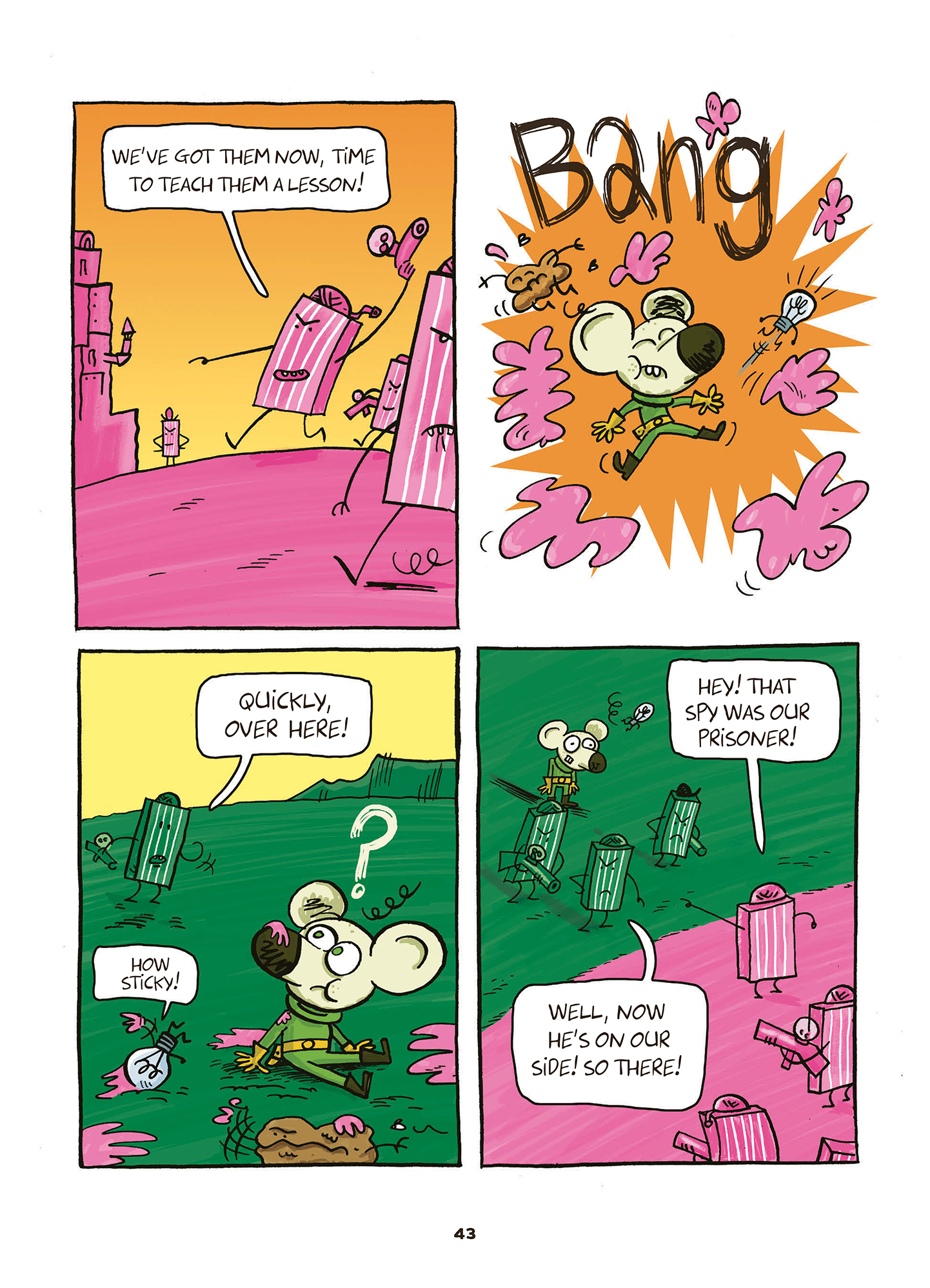 Read online Astro Mouse and Light Bulb comic -  Issue # TPB - 45