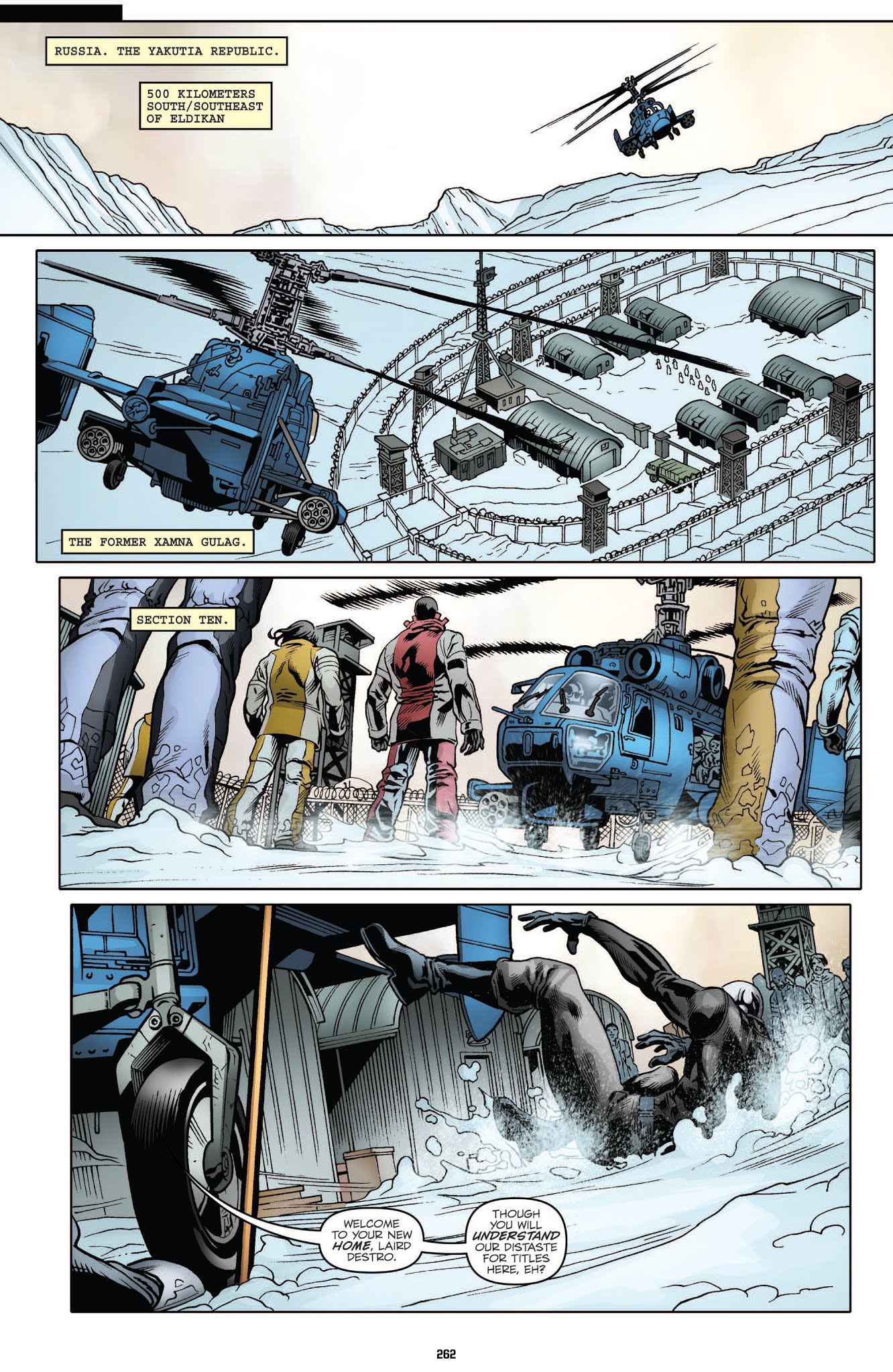 Read online G.I. Joe: The IDW Collection comic -  Issue # TPB 3 - 262