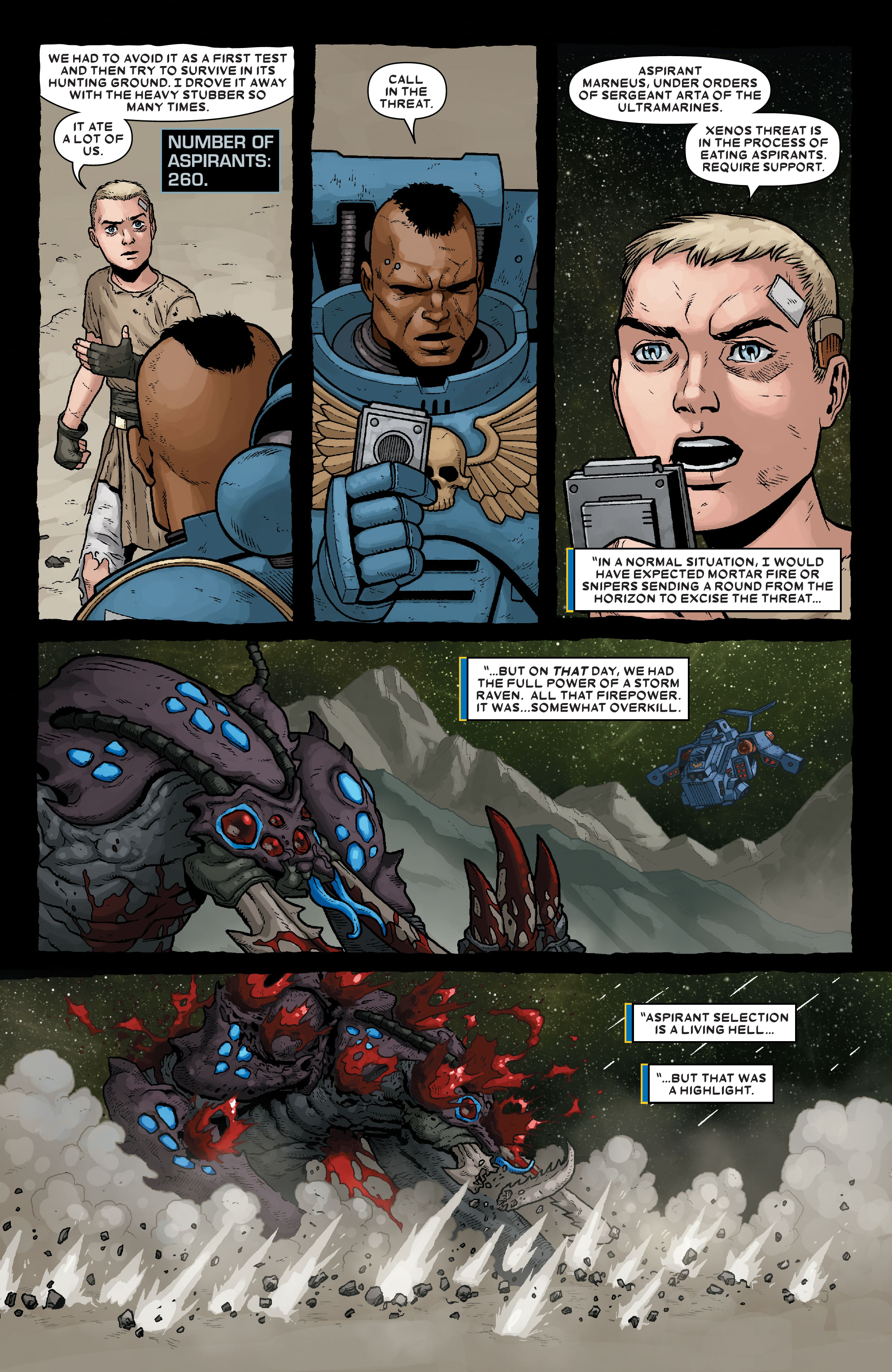 Read online Warhammer 40,000: Marneus Calgar comic -  Issue #4 - 7