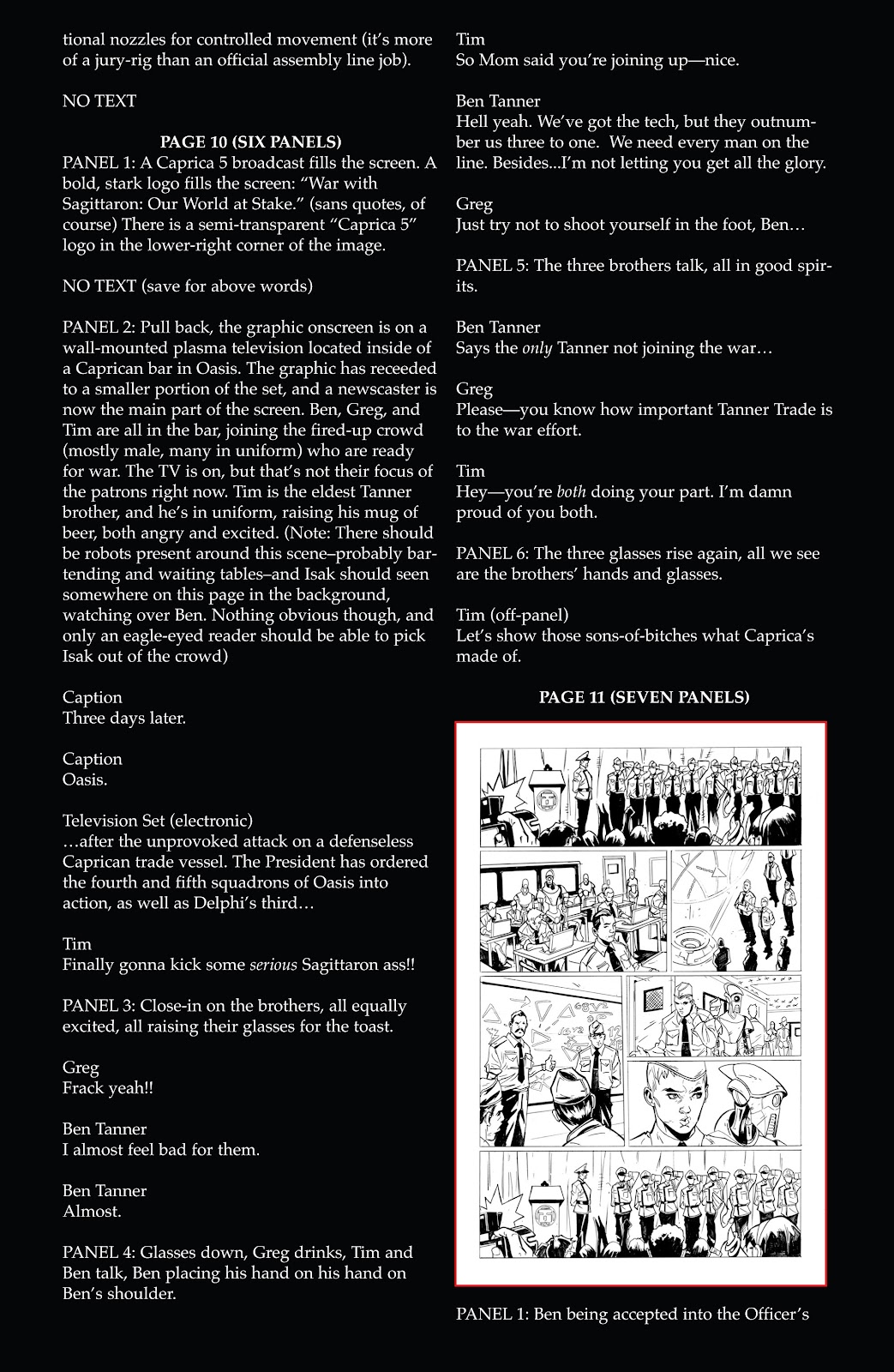 Battlestar Galactica: Cylon War issue 1 - Page 32