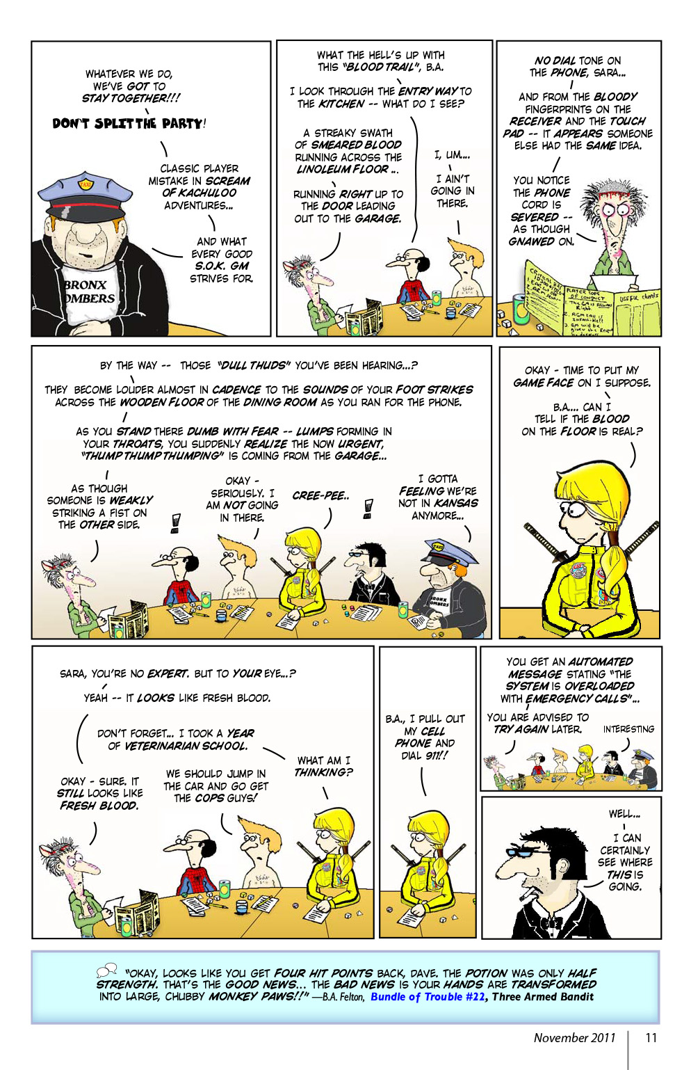 Read online Knights of the Dinner Table comic -  Issue #181 - 13