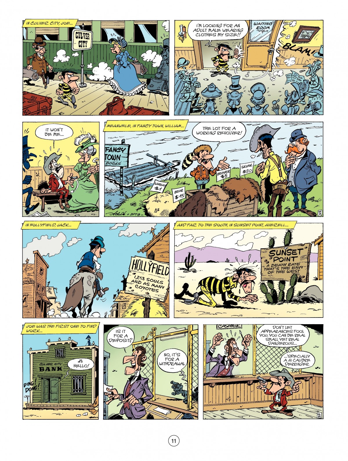 Read online A Lucky Luke Adventure comic -  Issue #42 - 11