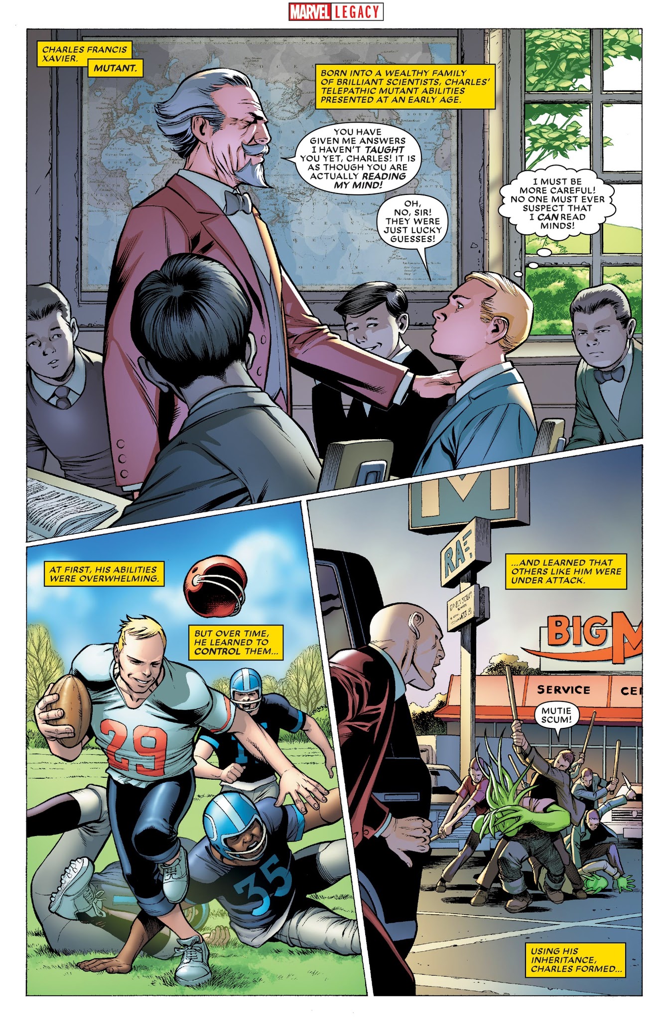 Read online Astonishing X-Men (2017) comic -  Issue # _Marvel Legacy Primer Pages - 2