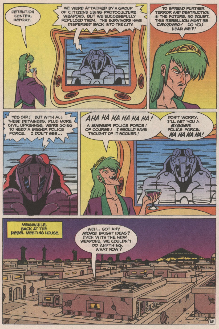 Read online Robotech Genesis: The Legend of Zor comic -  Issue #4 - 19