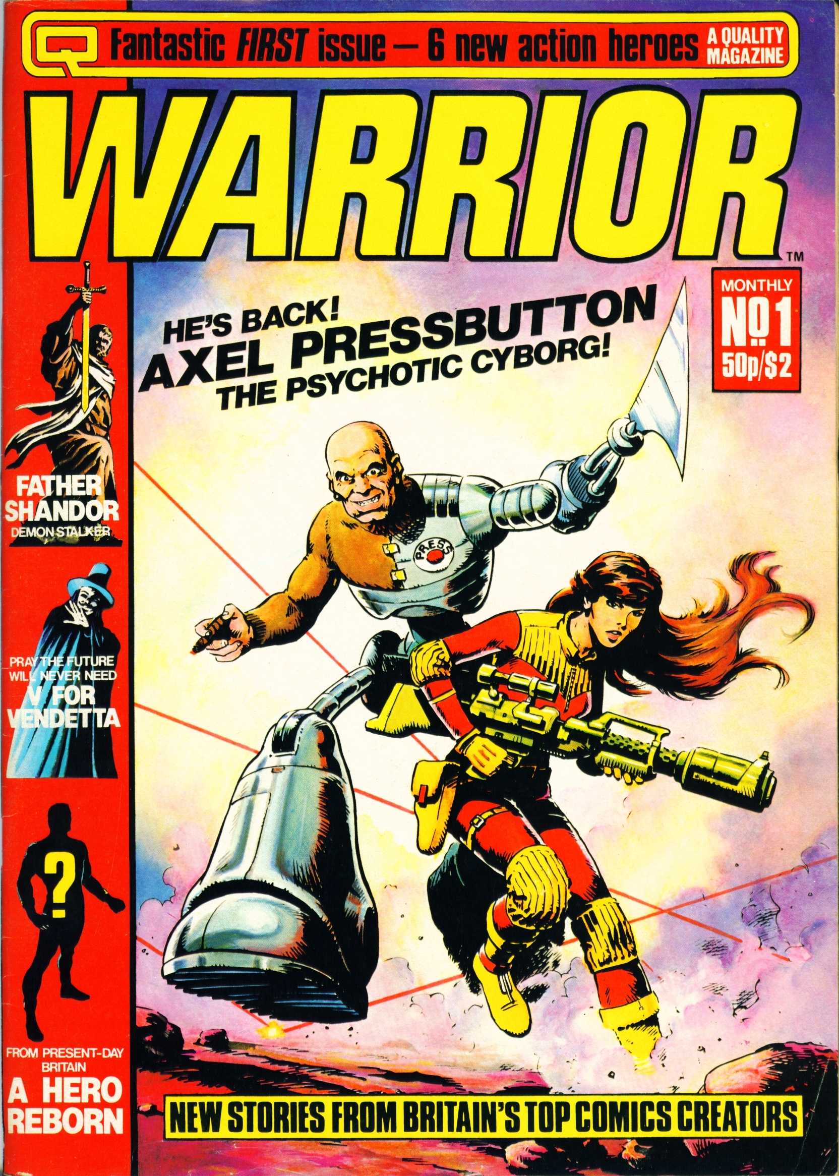 Read online Warrior comic -  Issue #1 - 1