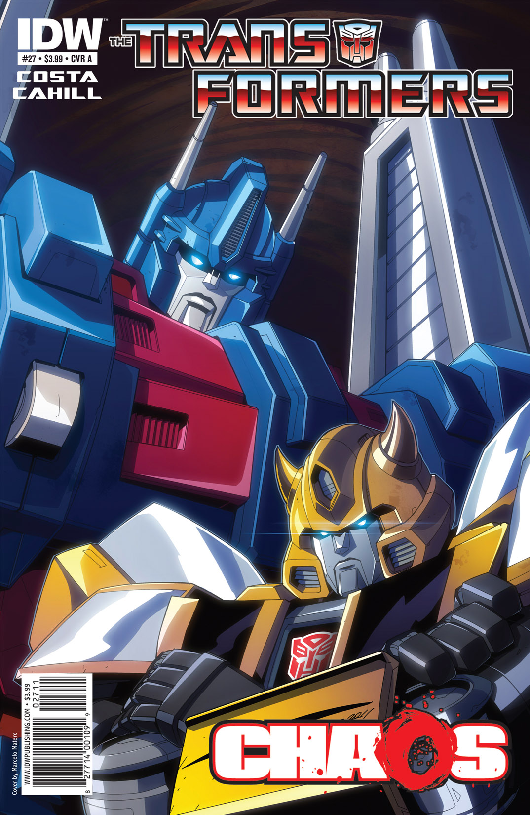Read online The Transformers (2009) comic -  Issue #27 - 1