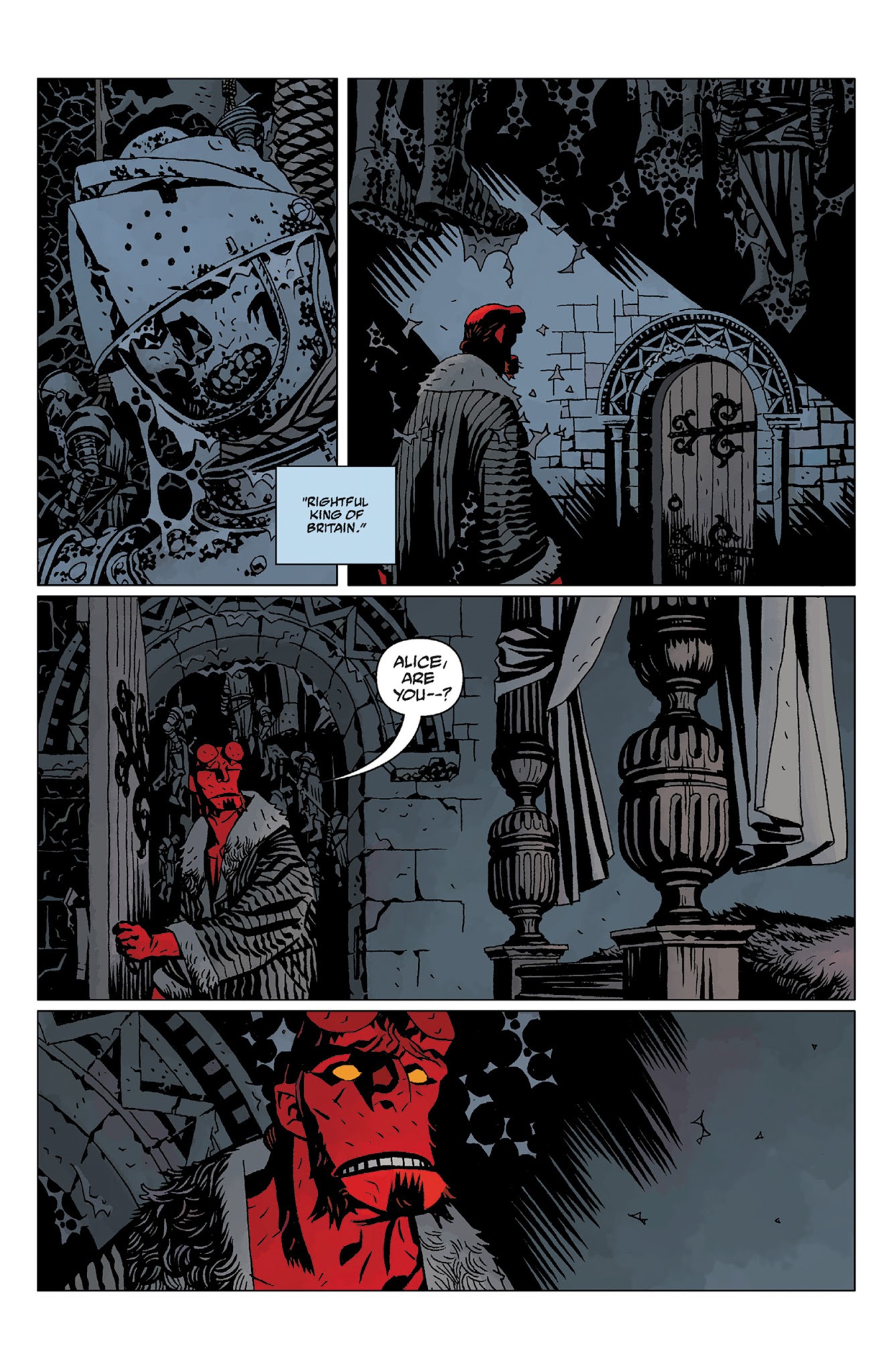Read online Hellboy: The Wild Hunt comic -  Issue # TPB - 138