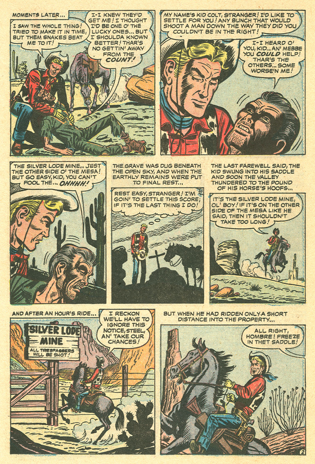 Read online Kid Colt Outlaw comic -  Issue #38 - 11