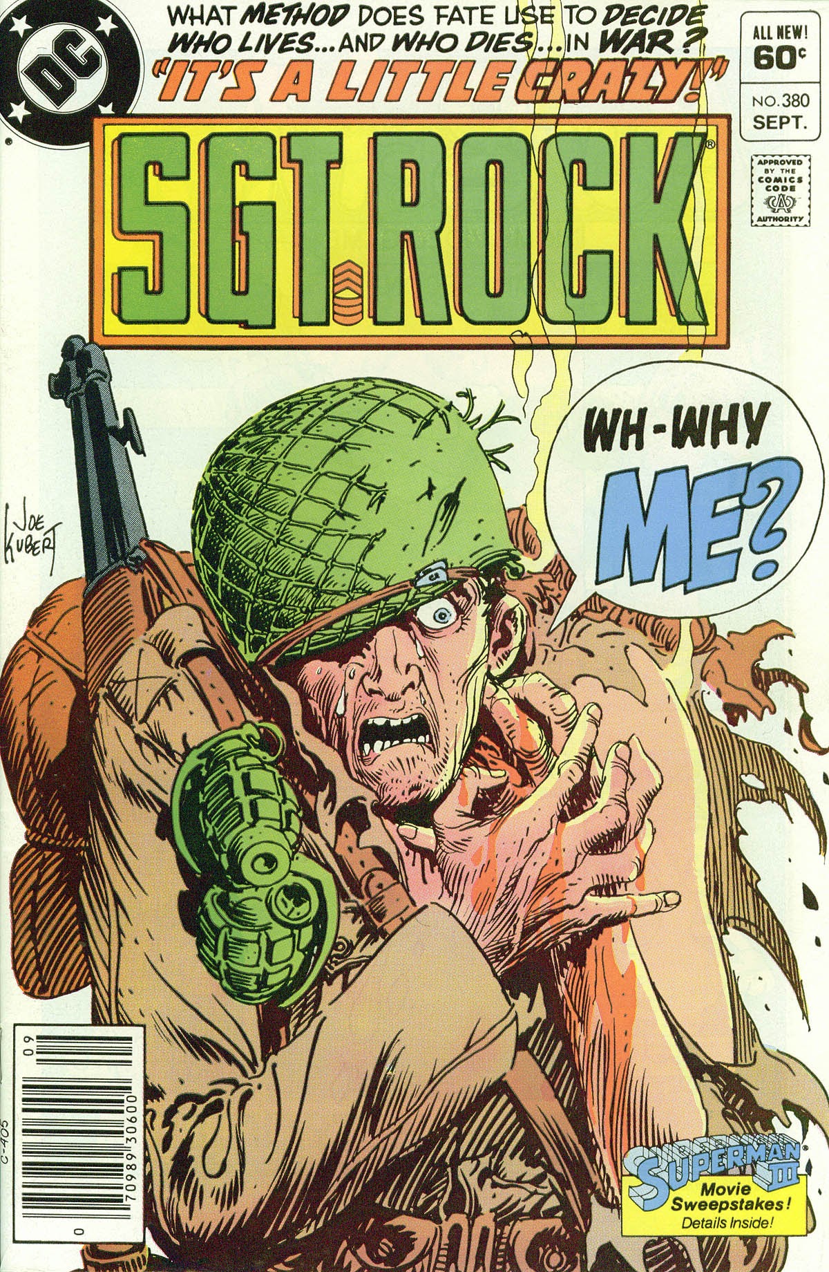 Read online Sgt. Rock comic -  Issue #380 - 1