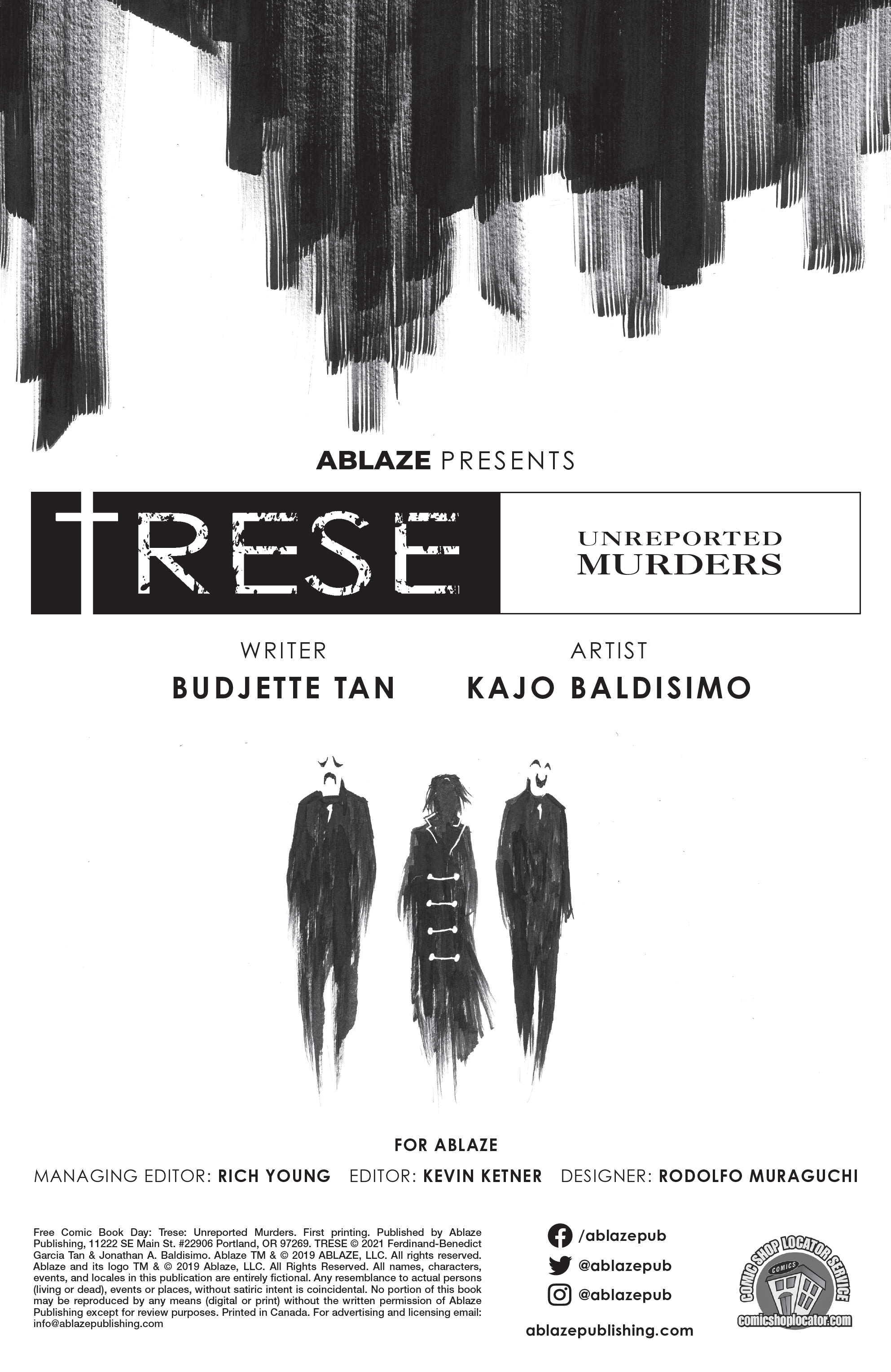 Read online Free Comic Book Day 2021 comic -  Issue # Trese - Unreported Murders - 2
