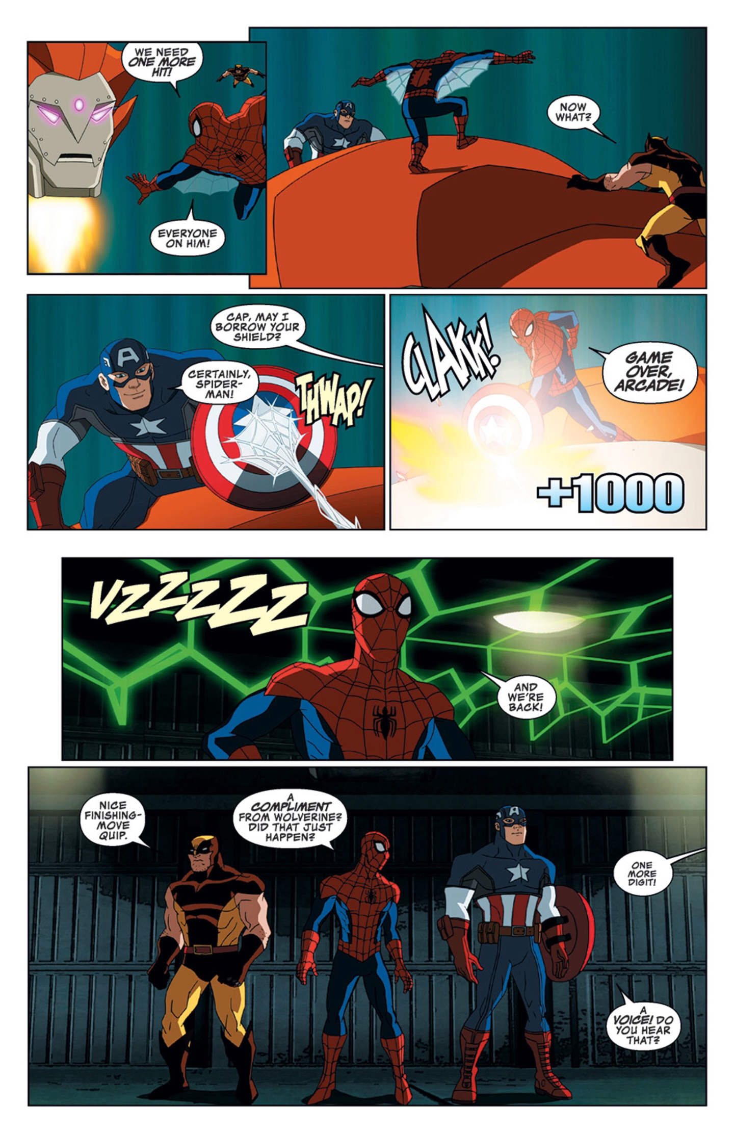 Read online Marvel Universe Ultimate Spider-Man: Web Warriors comic -  Issue #9 - 26