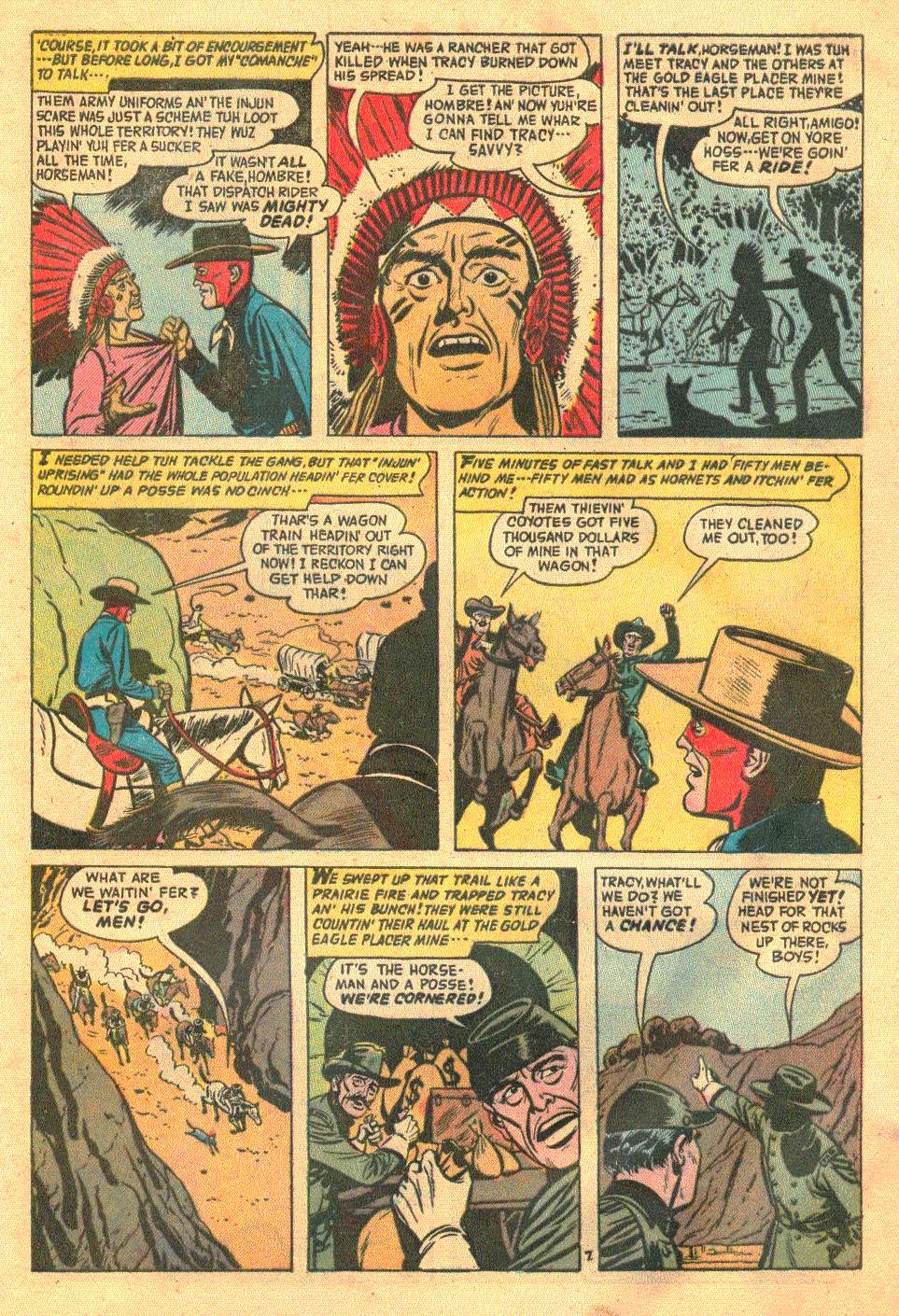 Read online Hooded Horseman comic -  Issue #29 - 9